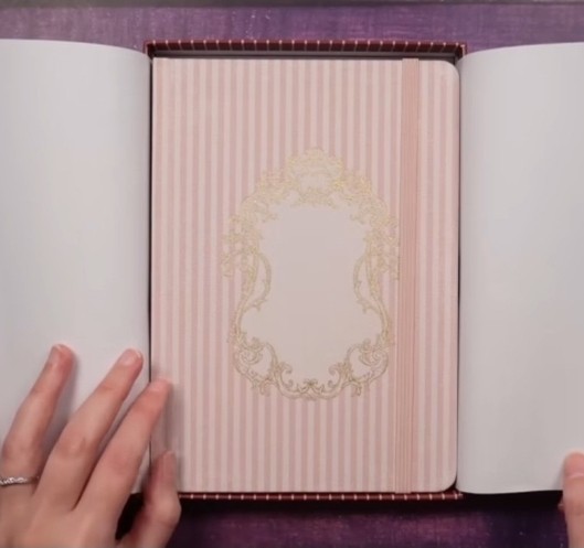 Archer & Olive A5 Dot Grid Notebook STARLET Mar 2026 Subscription Box Lt Pink