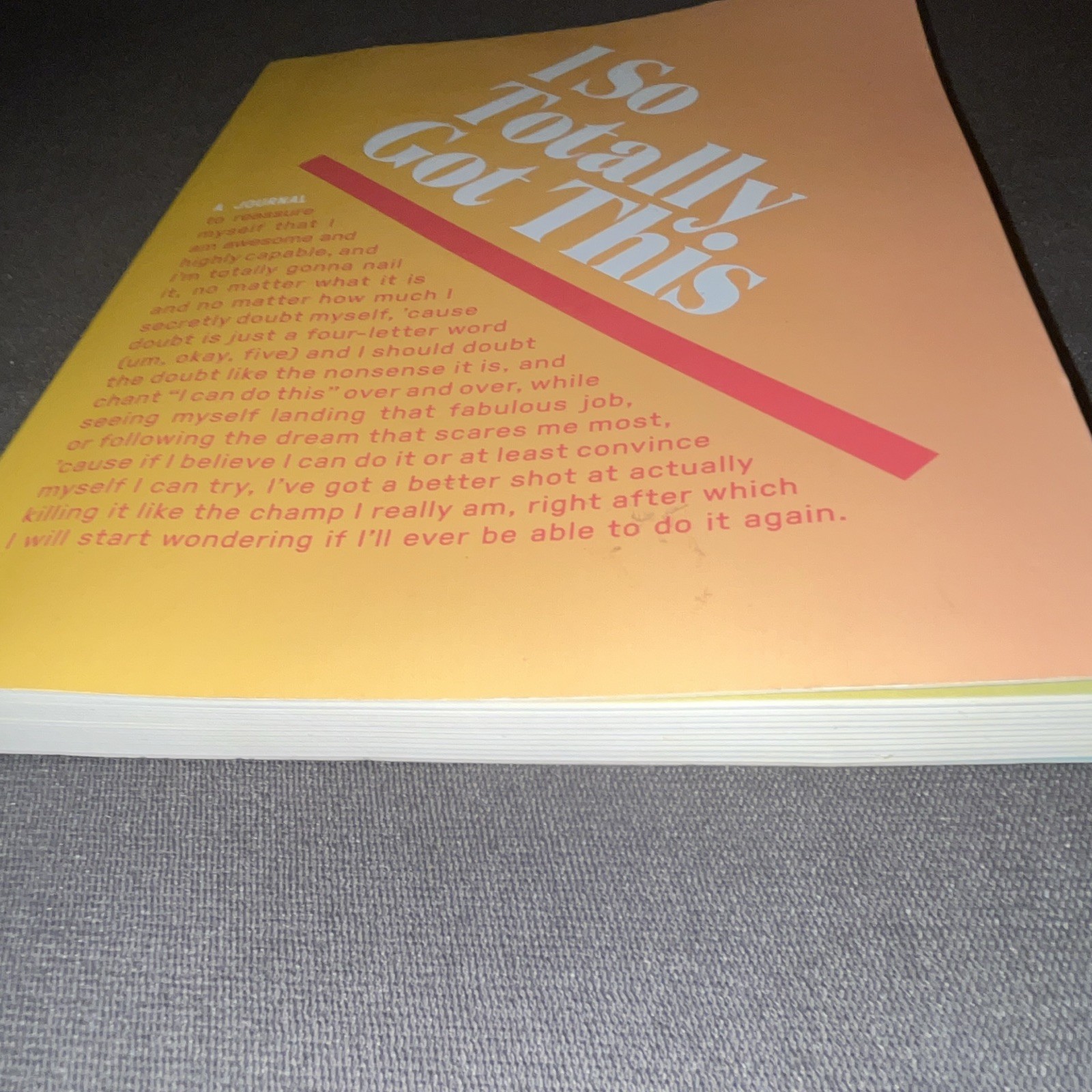 Knock Knock Inner Truth Journal ‘I So Totally Got This’ Cardboard Cover Diary