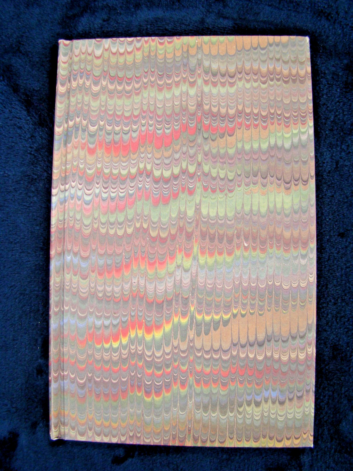 Hand-Marbled Paper/Board Diary or Journal – 8.5″H x 5.5″W