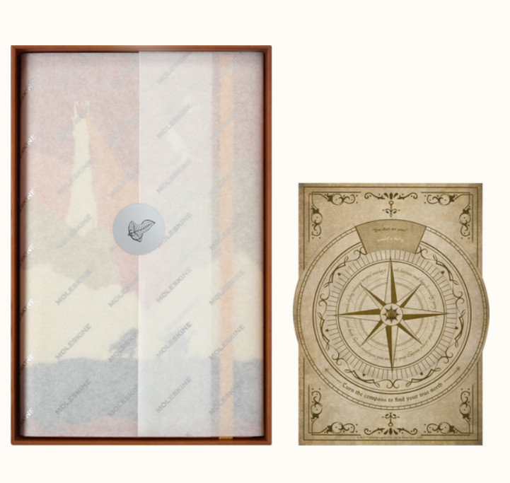 Moleskine The Lord of the Rings Notebook Frodo & Sam Large Plain Hard Cover