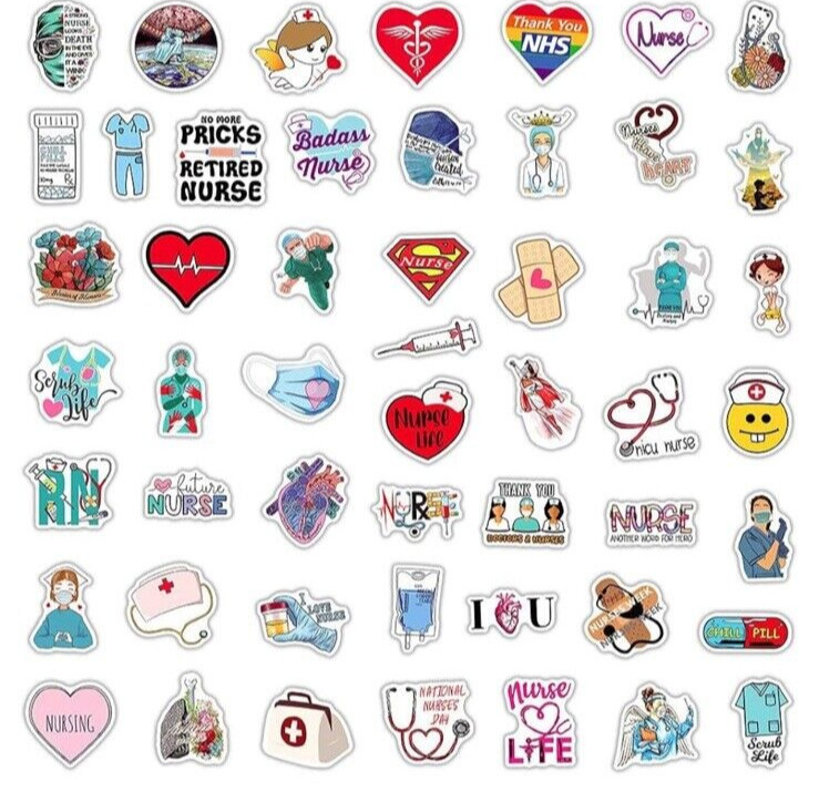 Envelopes Nurses Week Supplies 60 Designs 720 Pc