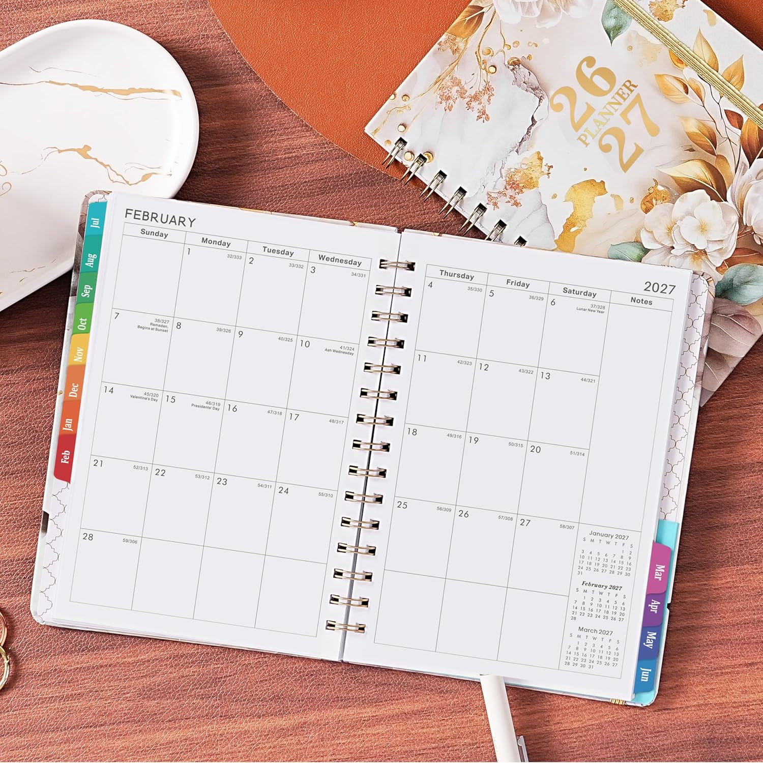 Planner 2026-2027 – Planner 26-27 Weekly and Monthly, Jul.2026 – Jun.2027, 8….