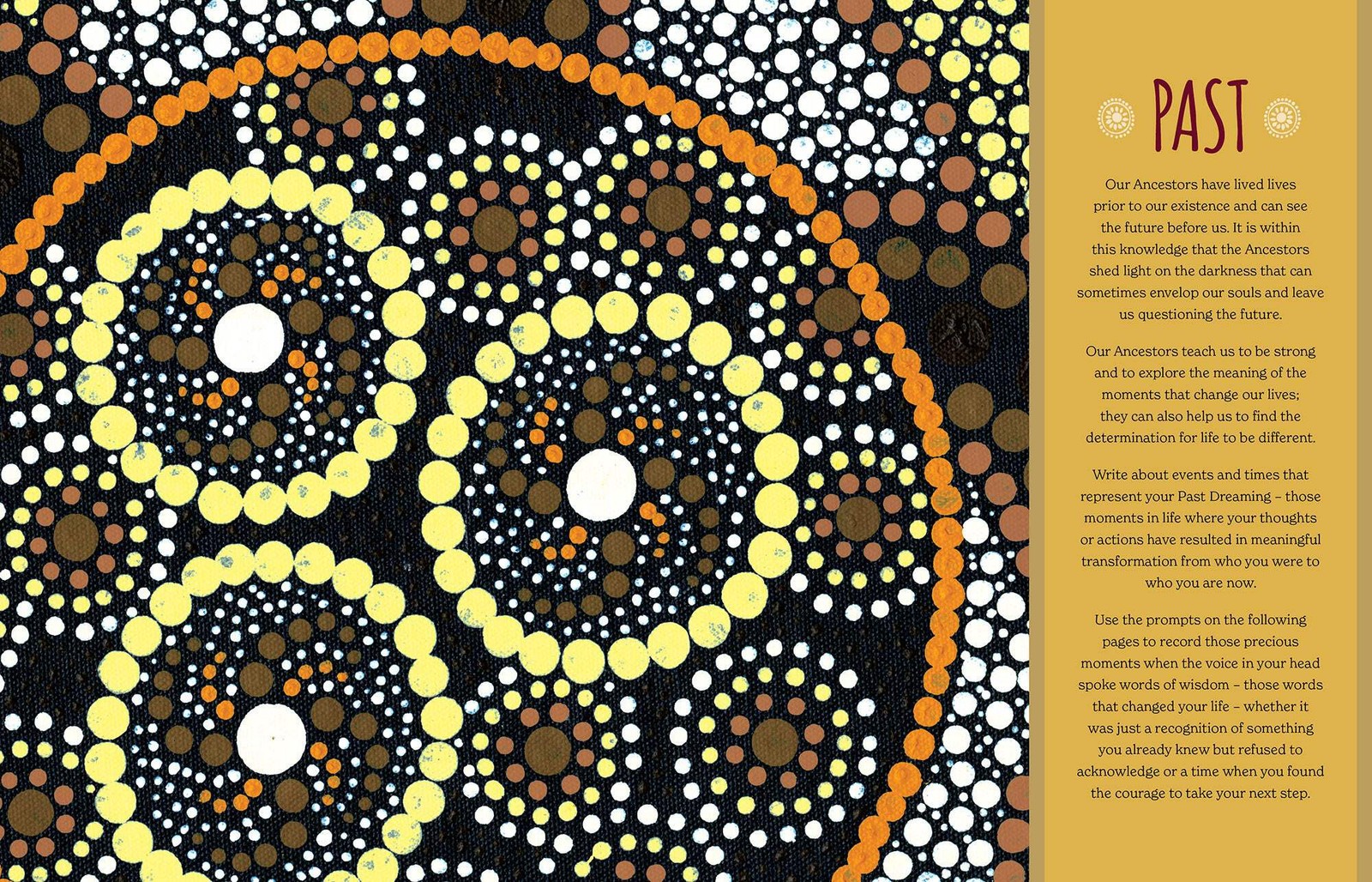 Aboriginal Dreamtime Ancestor Diary by Mel Brown Rockpool Lined 208 Pages
