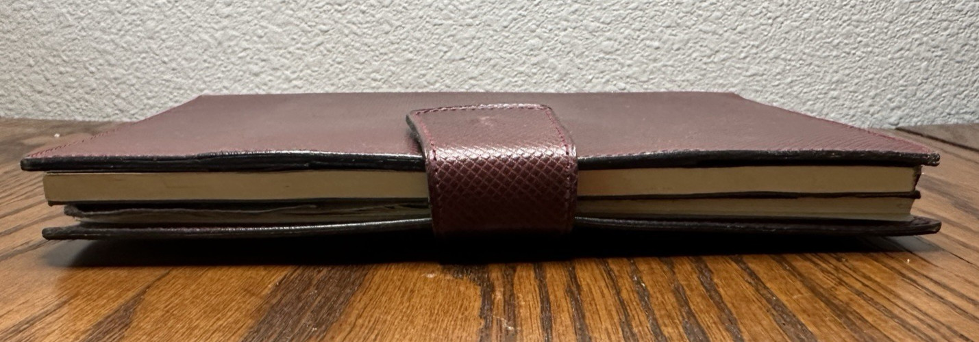 Vintage Bottega Veneta Leather Address and Memo Book Made In Italy
