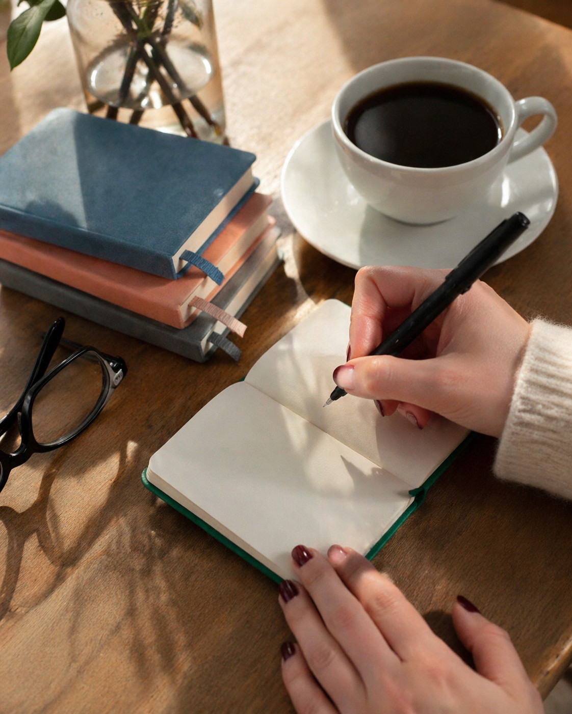 Mini Pocket Notebook Velvet Hardcover Pocket Journal 200 Pages Gift A7