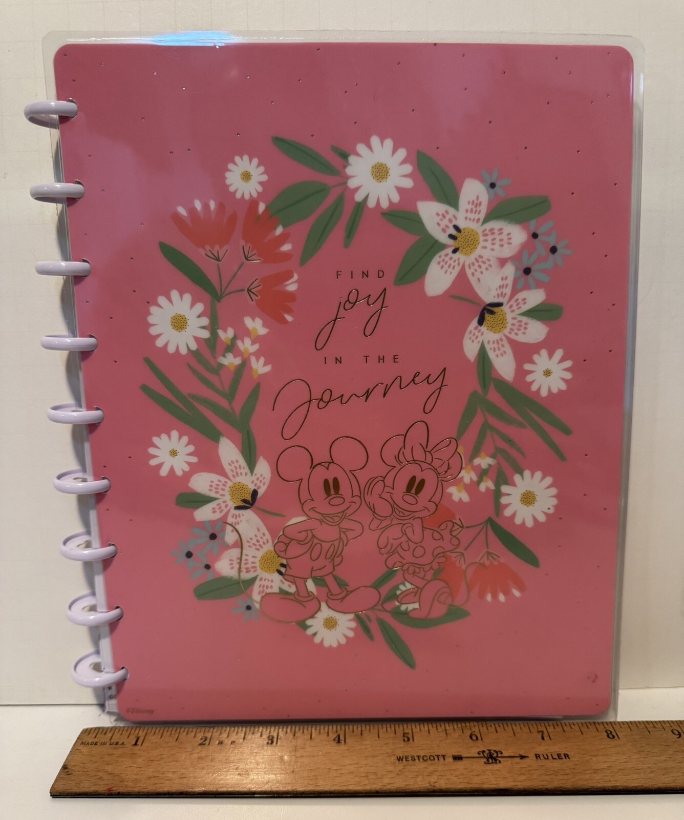 Disney Mickey Minnie Mouse The Happy Planner Classic Notebook