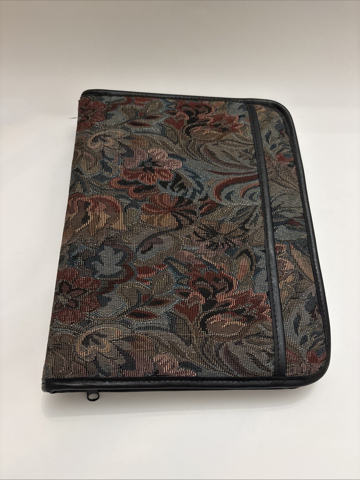 Vintage Avery PowerCase Binder Planner Floral Tapestry Zipper Organizer