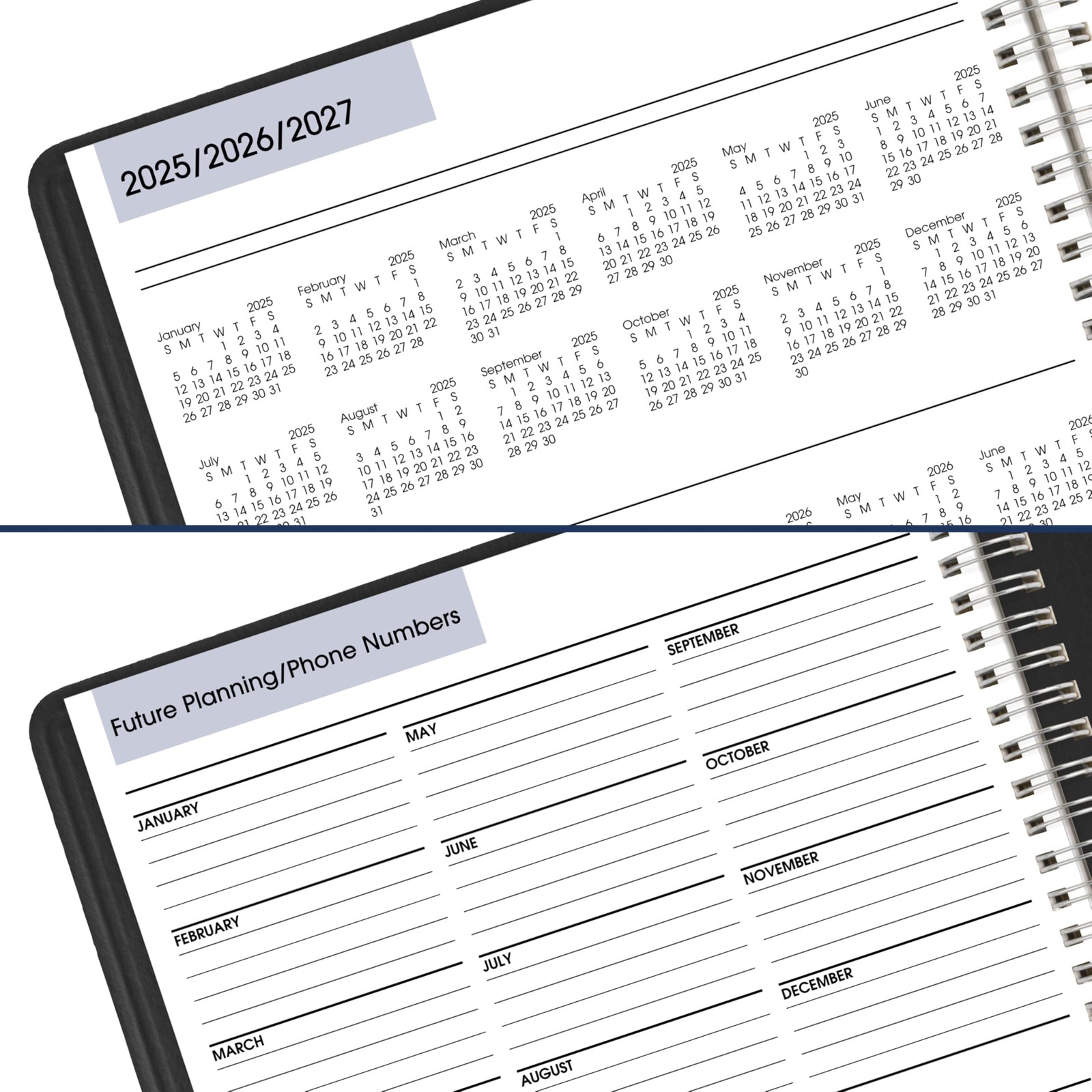 2026 Daily Appointment Book Planner 8×11 Quarter Hour Schedule