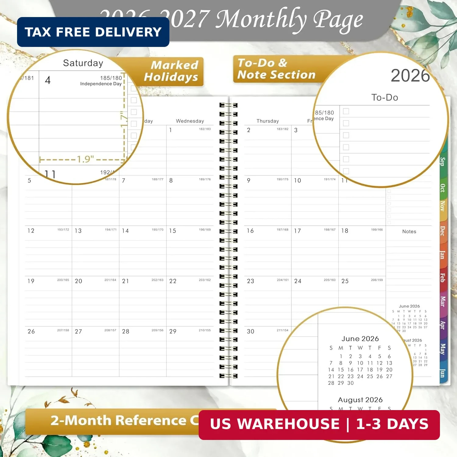 2026-2027 Planner – Academic 2026-2027 Planner, July 2026-June 2027, Weekly and