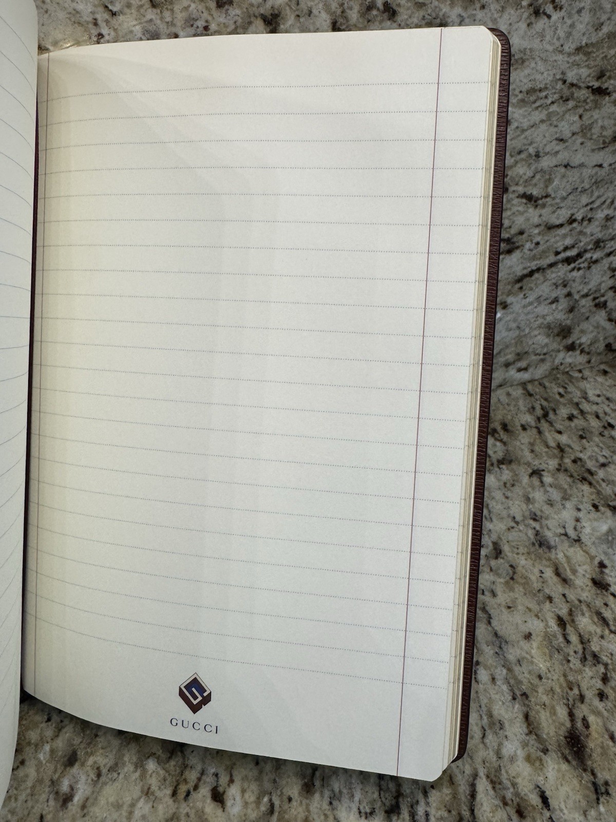 Gucci Limited Edition Large Paper Notebook Journal + Dust Bag & Gift Box — New