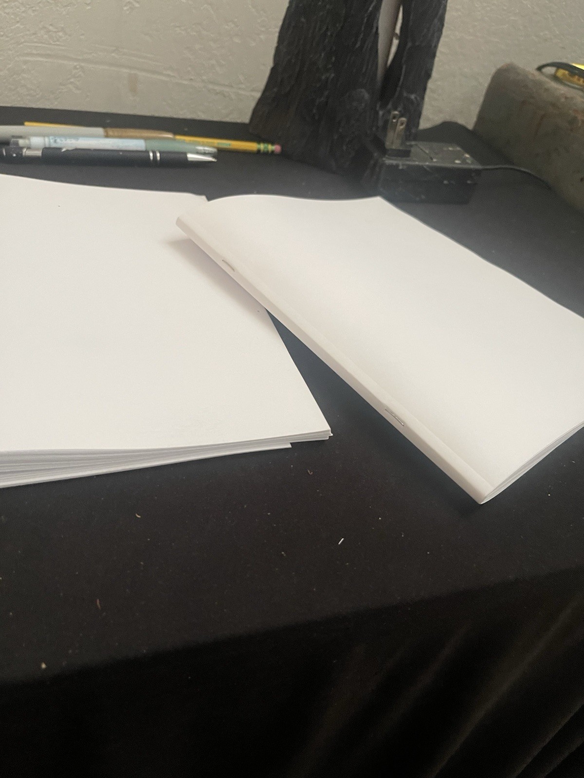 8.5 X 6.825 Journal Refill Handmade Paper Blank Unlined Notebook Diary Recycled