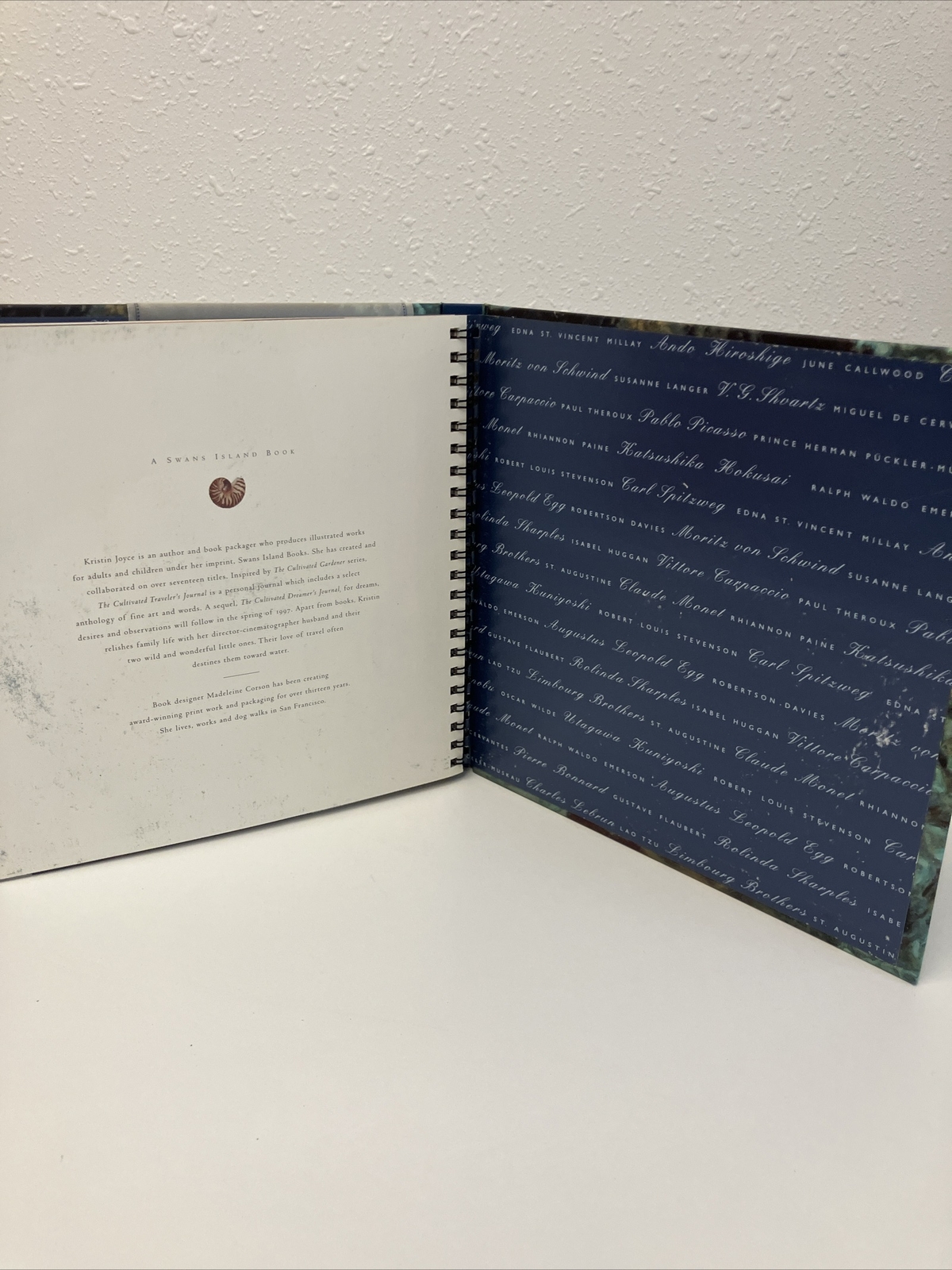 The Cultivated Travelers Journal HC With Blank Pages And Pictures NEW