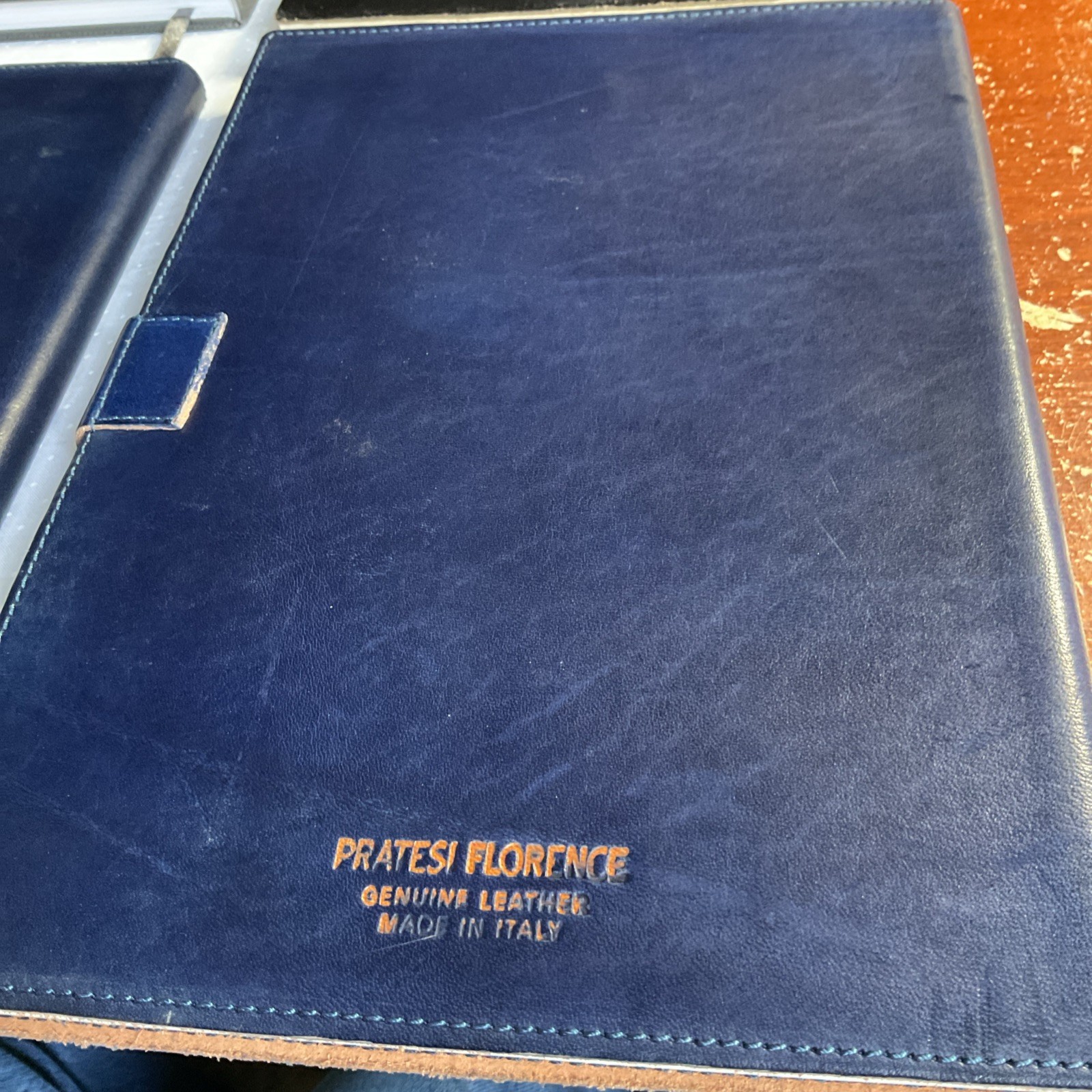 Leather Journal Notebooks Lined Lot of 4 PRATESI FLORENCE TEMPO ECCOLO ITALY NOS