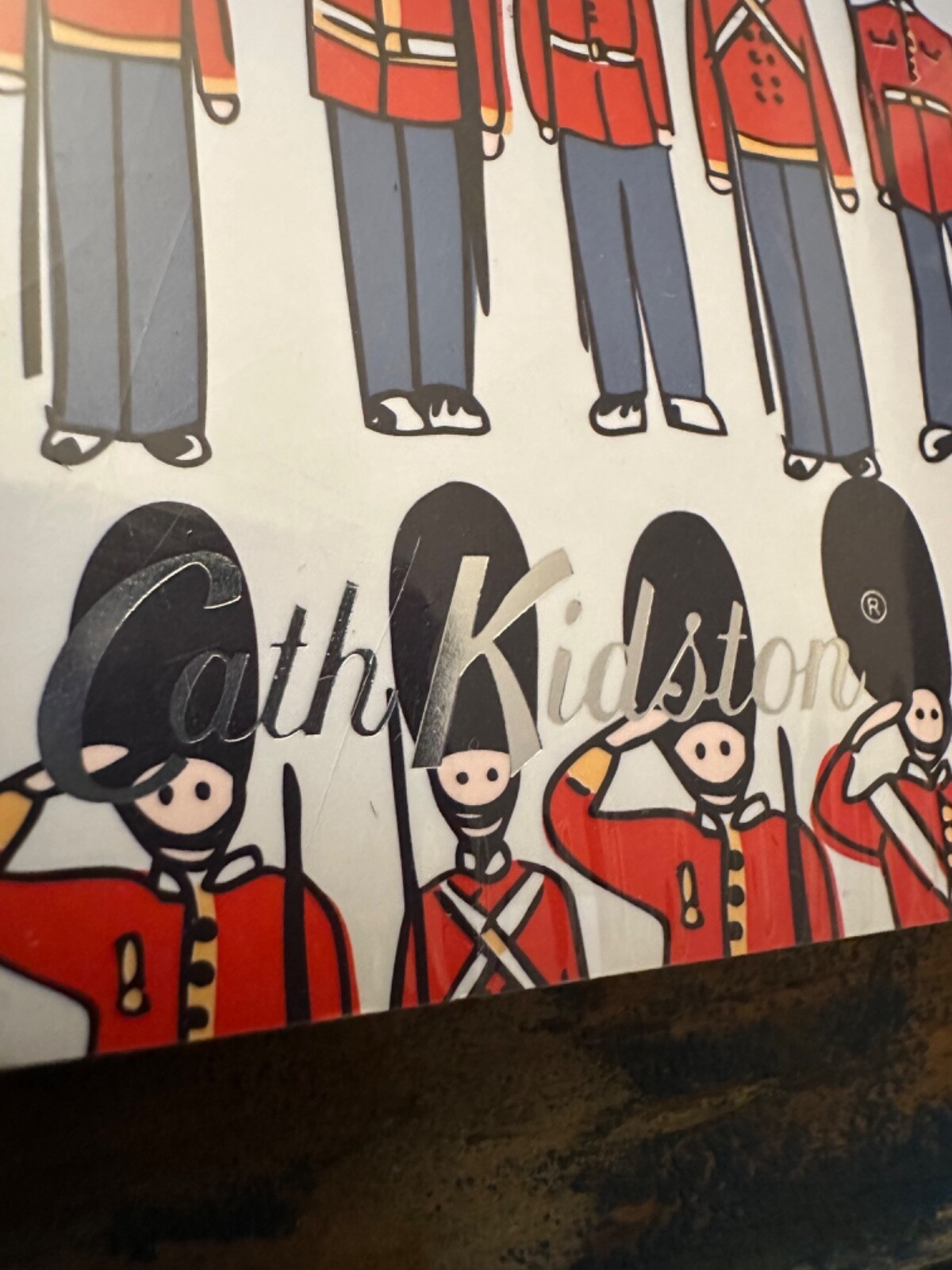 Cath Kidston Journal 8 1/4 X 5 7/8-The Queens Guard Soldiers (New in Wrapping)