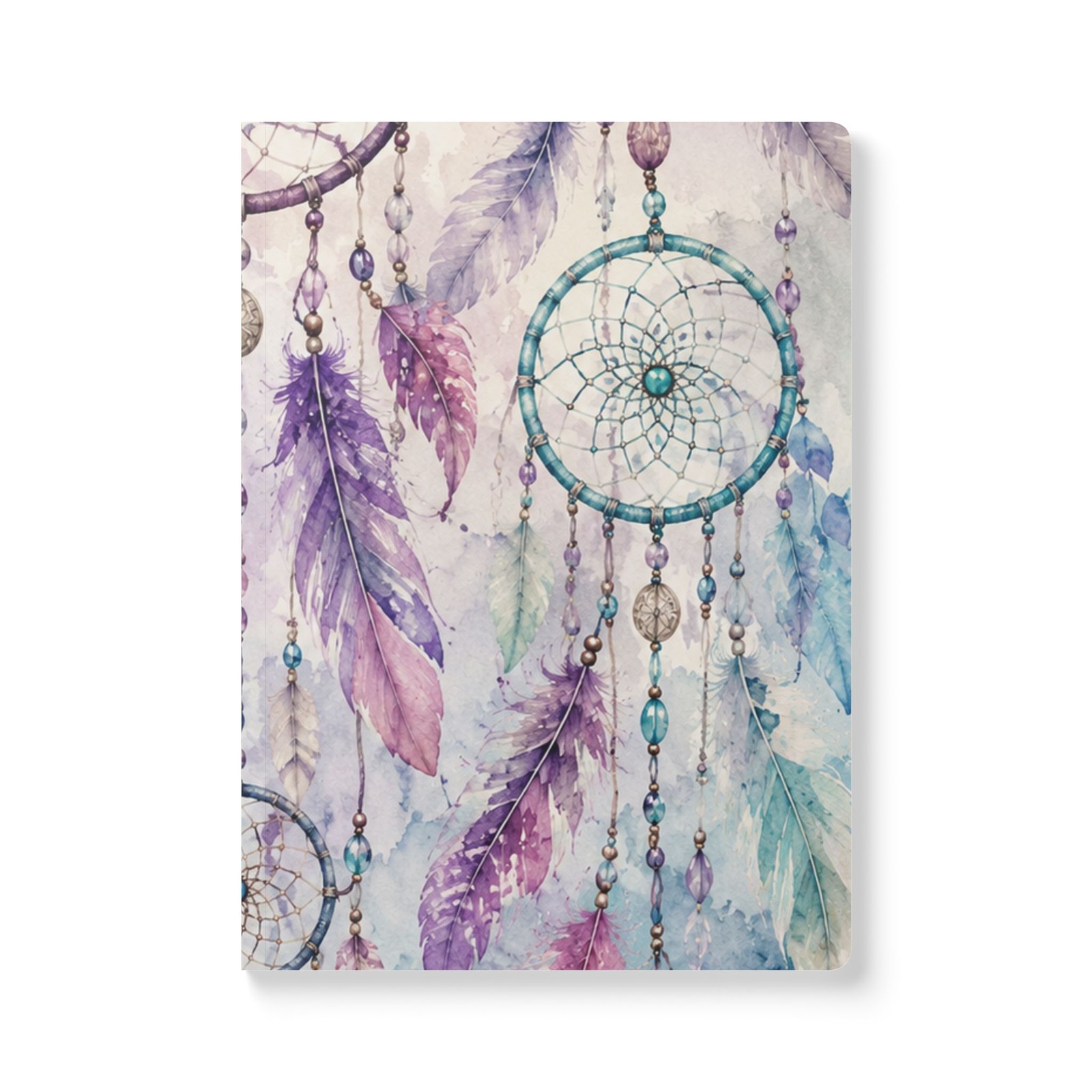 Watercolor Dreamcatcher Journal | Softcover Notebook