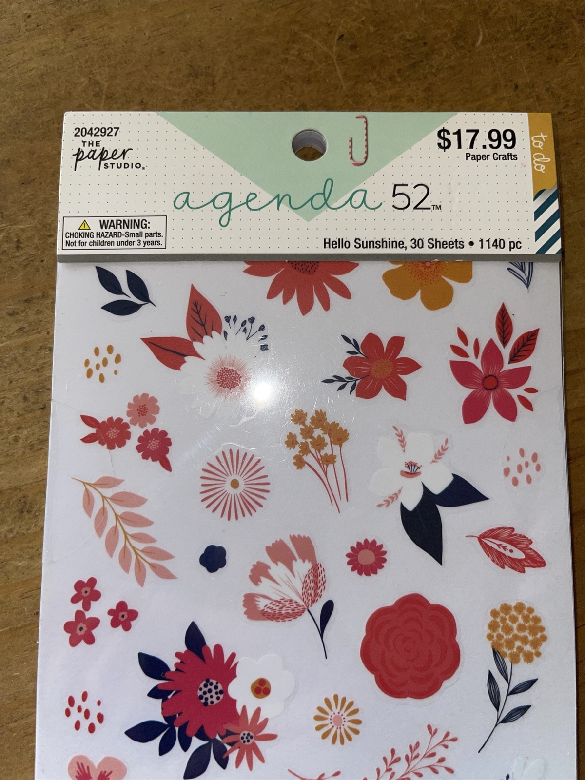 The Paper Studio Agenda 52 Hello Sunshine 1140 Pieces