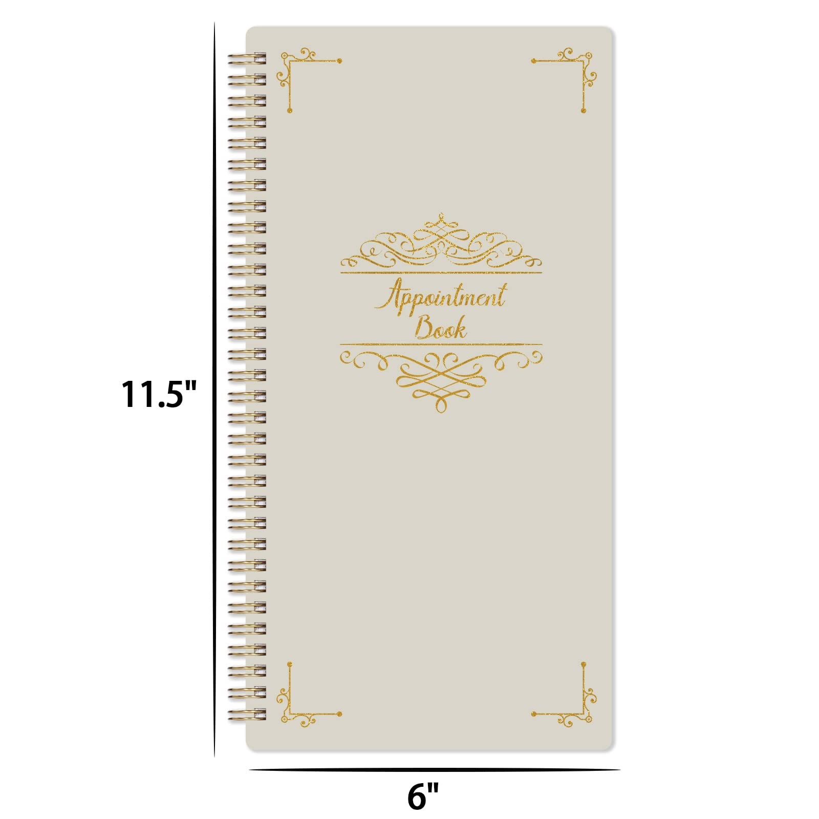 Appointment Book Undated Salon Appointment Book, Daily & Hourly Schedule Boo…