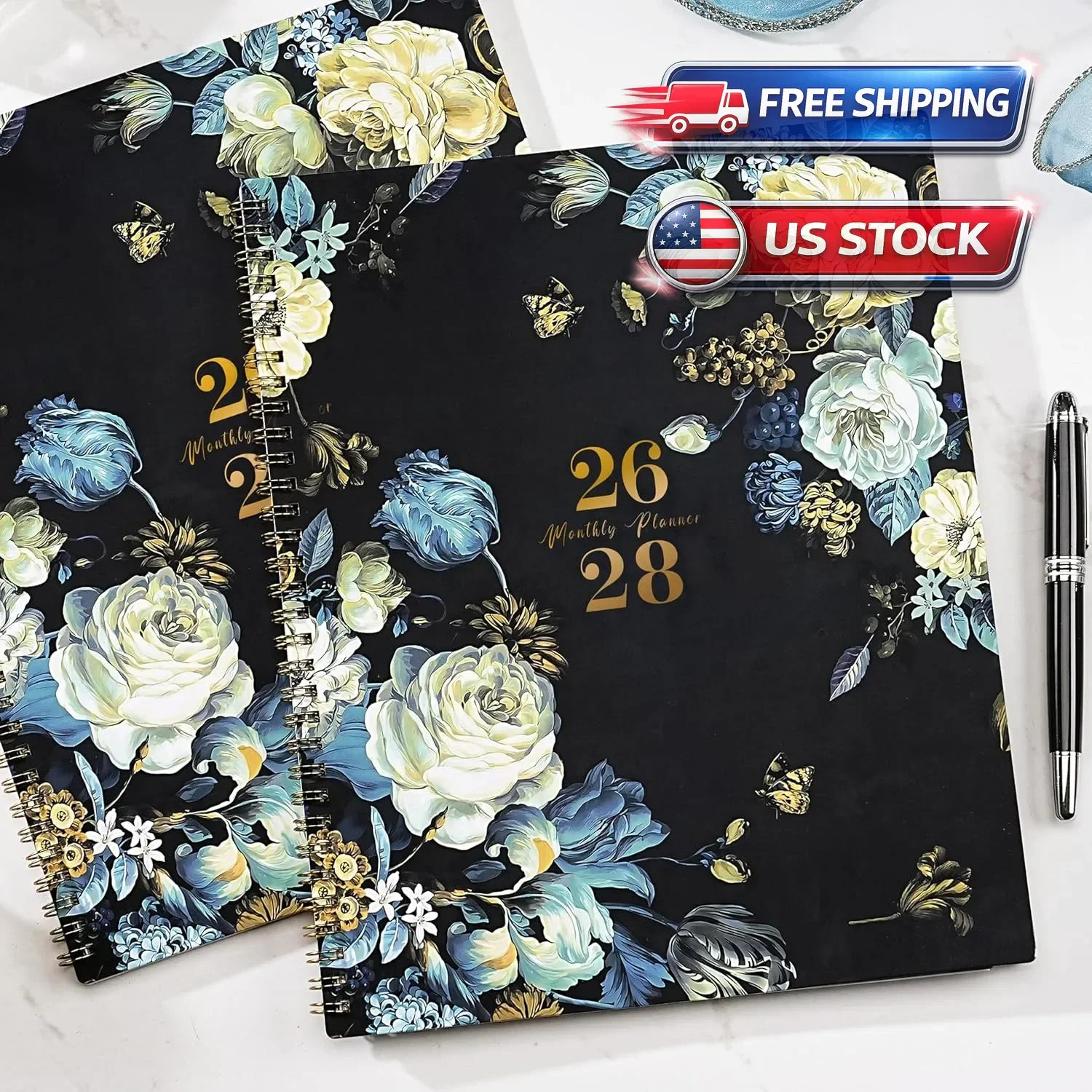 Monthly Planner 2026-2028 – 2 Year Planner 2026-2028, July 2026 – June 2028, 2 Y