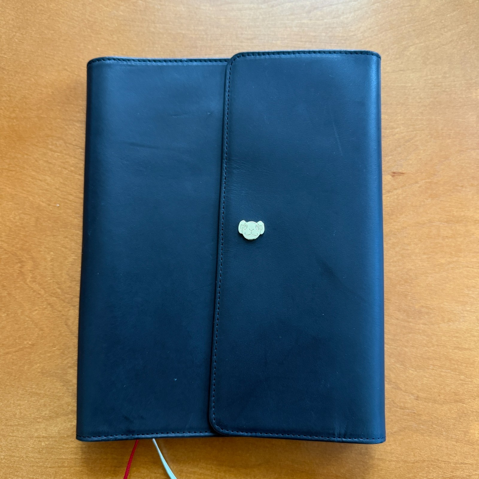 Hobonichi ONE PIECE Going Merry Logbook Cousin A5 Size Black Leather Cover