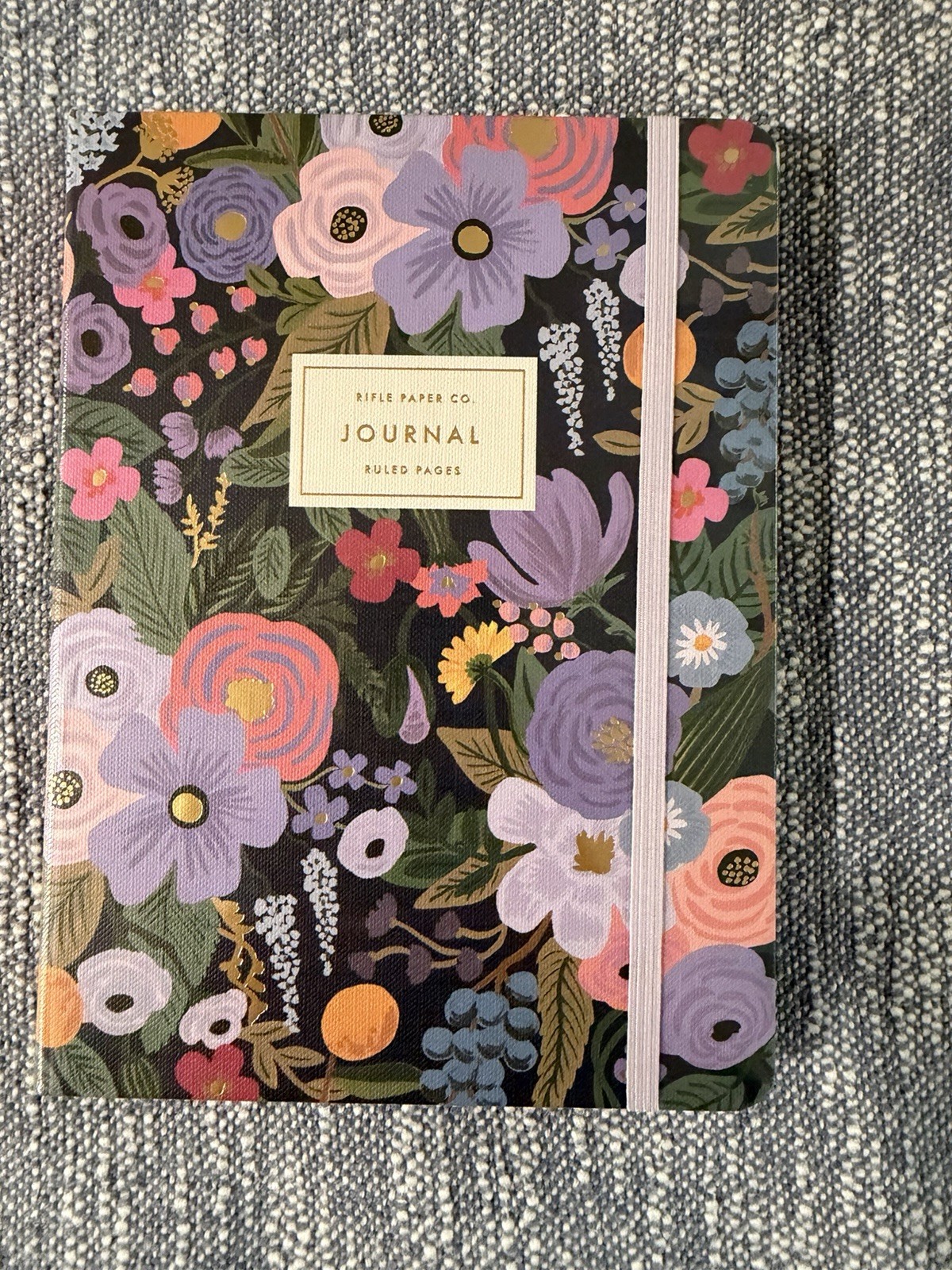 Rifle Paper Co Journal with Pen Garden Party Violet 144 Pages Brand New