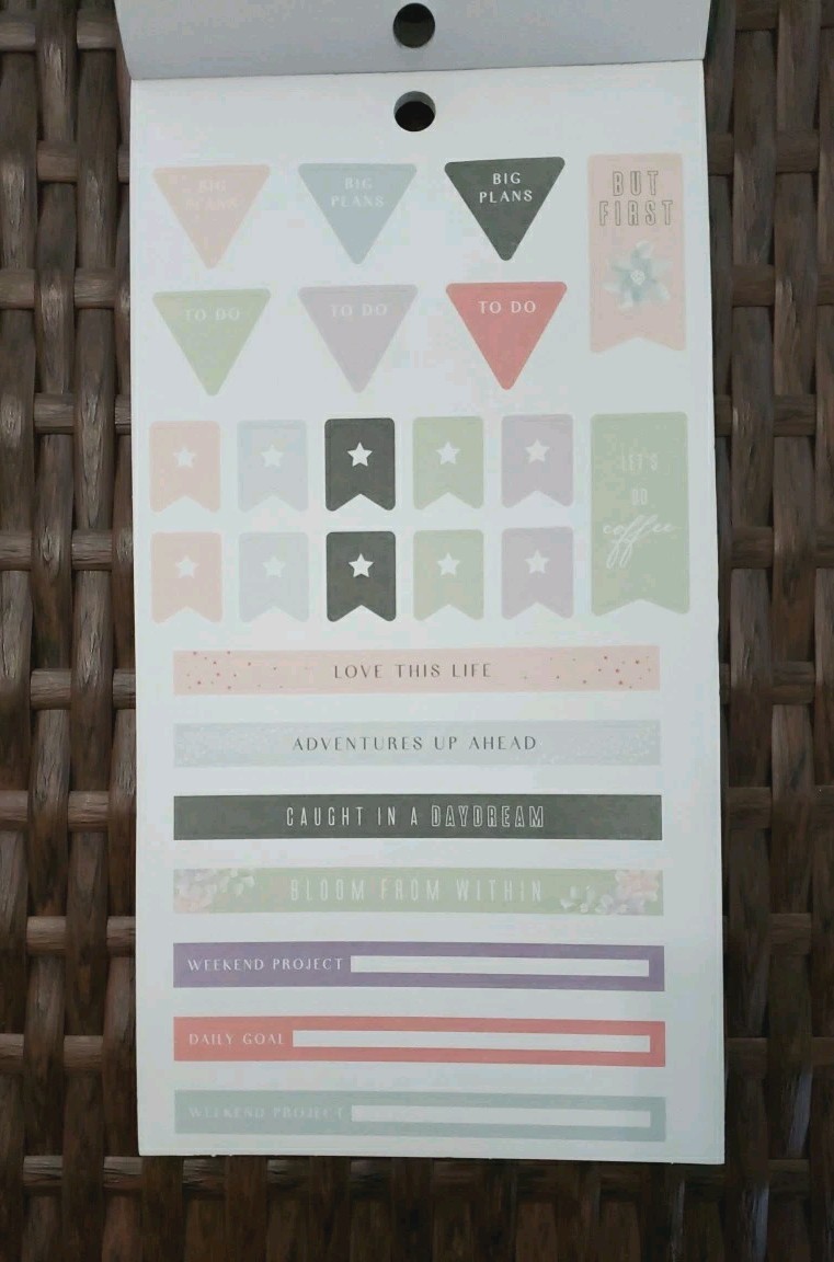 The Happy Planner BOHO Big Grand Sticker Sheets 487 Pcs