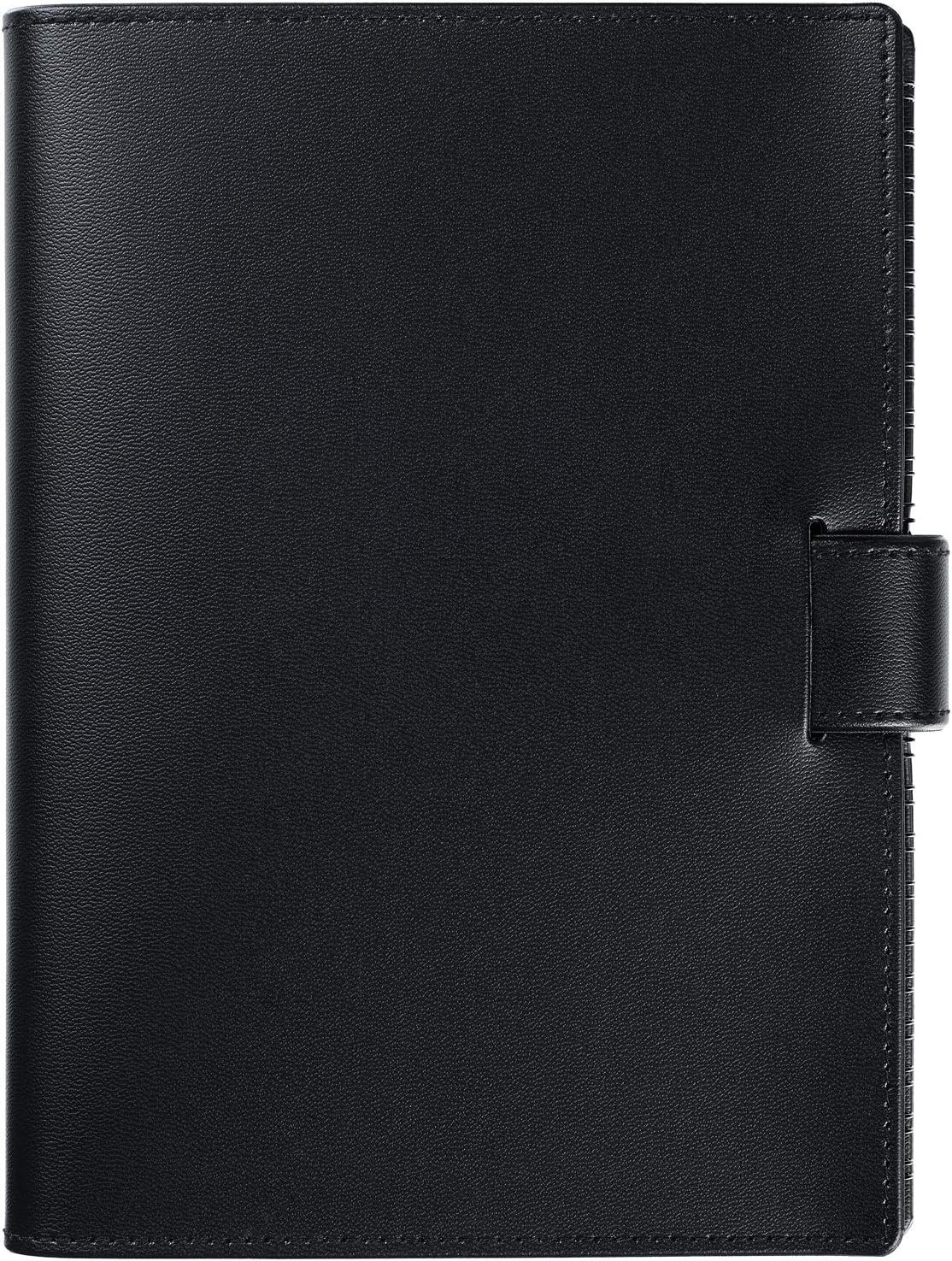 Maruman MNEMOSYNE durable Black PVC Notebook/Notepad Cover – A5 Size