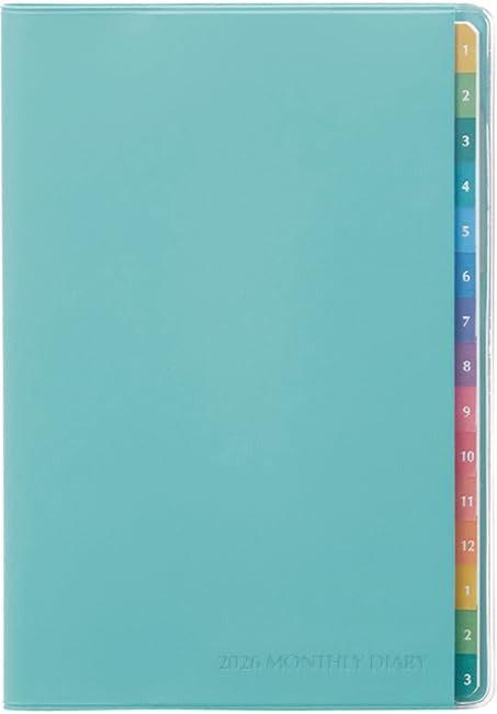 Reimei Fujii Planner Monthly Block Pocket Size Acrylic