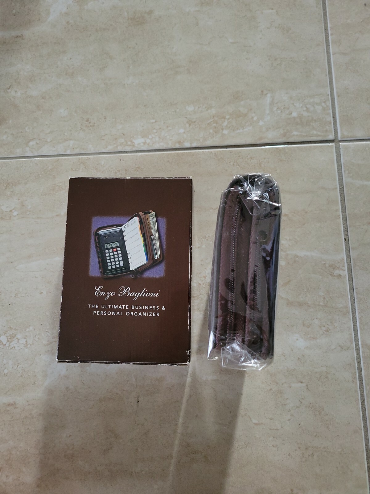 Ultimate Business/Personal Organizer by Enzo Baglioni New-Open Box