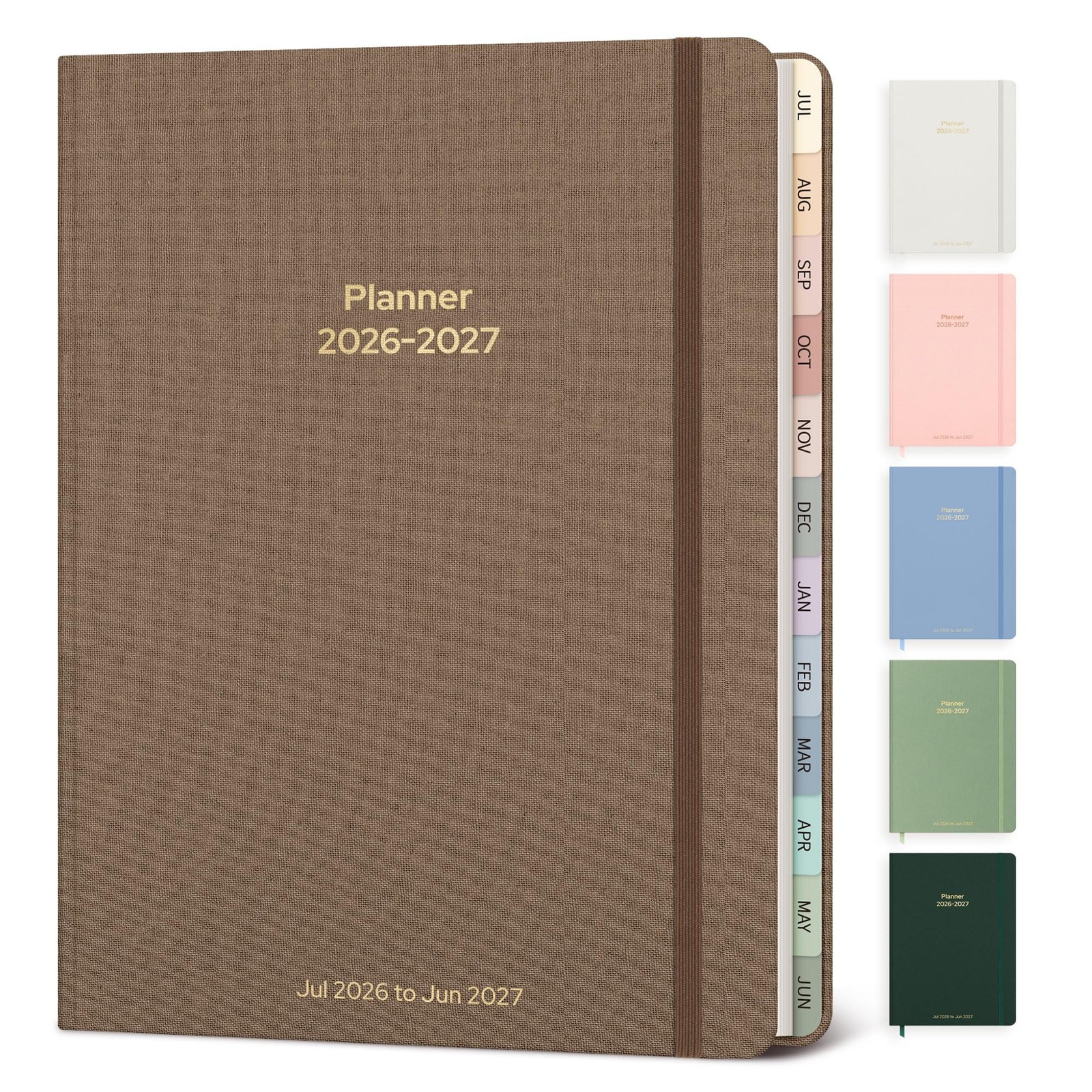 Planner 20262027 Monthly and Weekly Academic Planner July 2026 June 2027, Li…