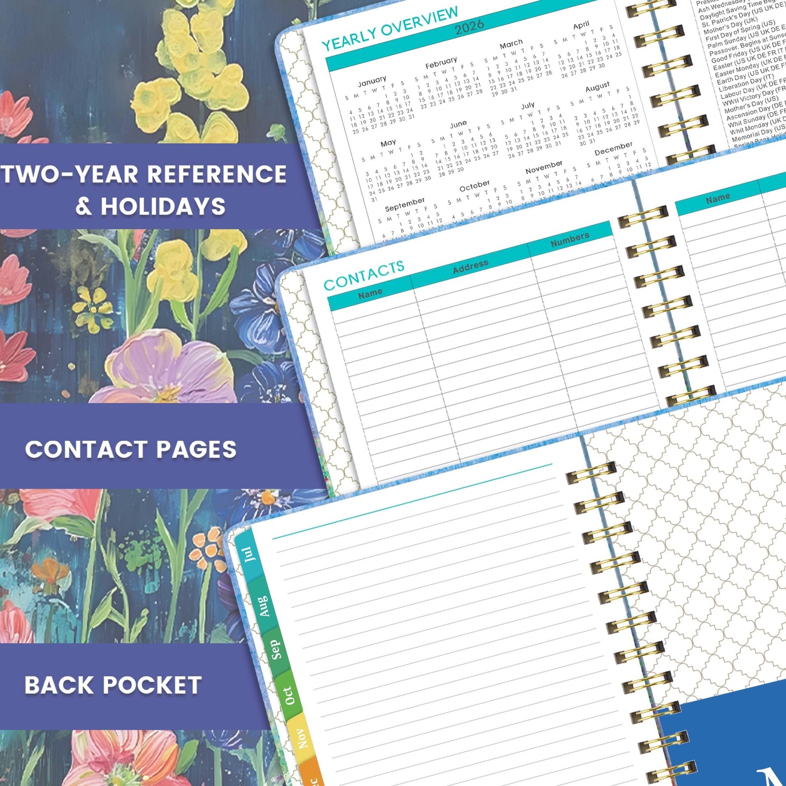 Planner 2026-2027 – 2026-2027 Planner Weekly and Monthly from July 2026 to Ju…