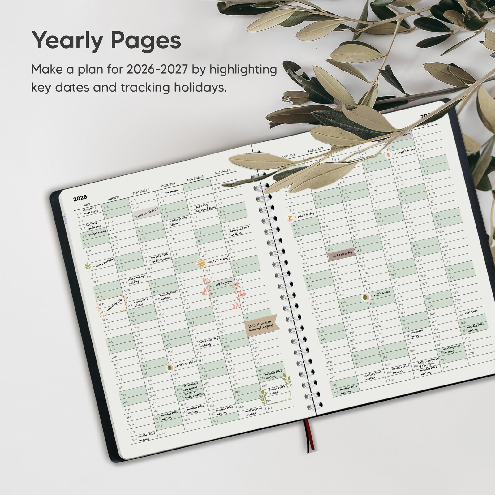 Academic Planner 2026-2027 – Hourly 2026-2027 Planner Weekly and Monthly – Appoi