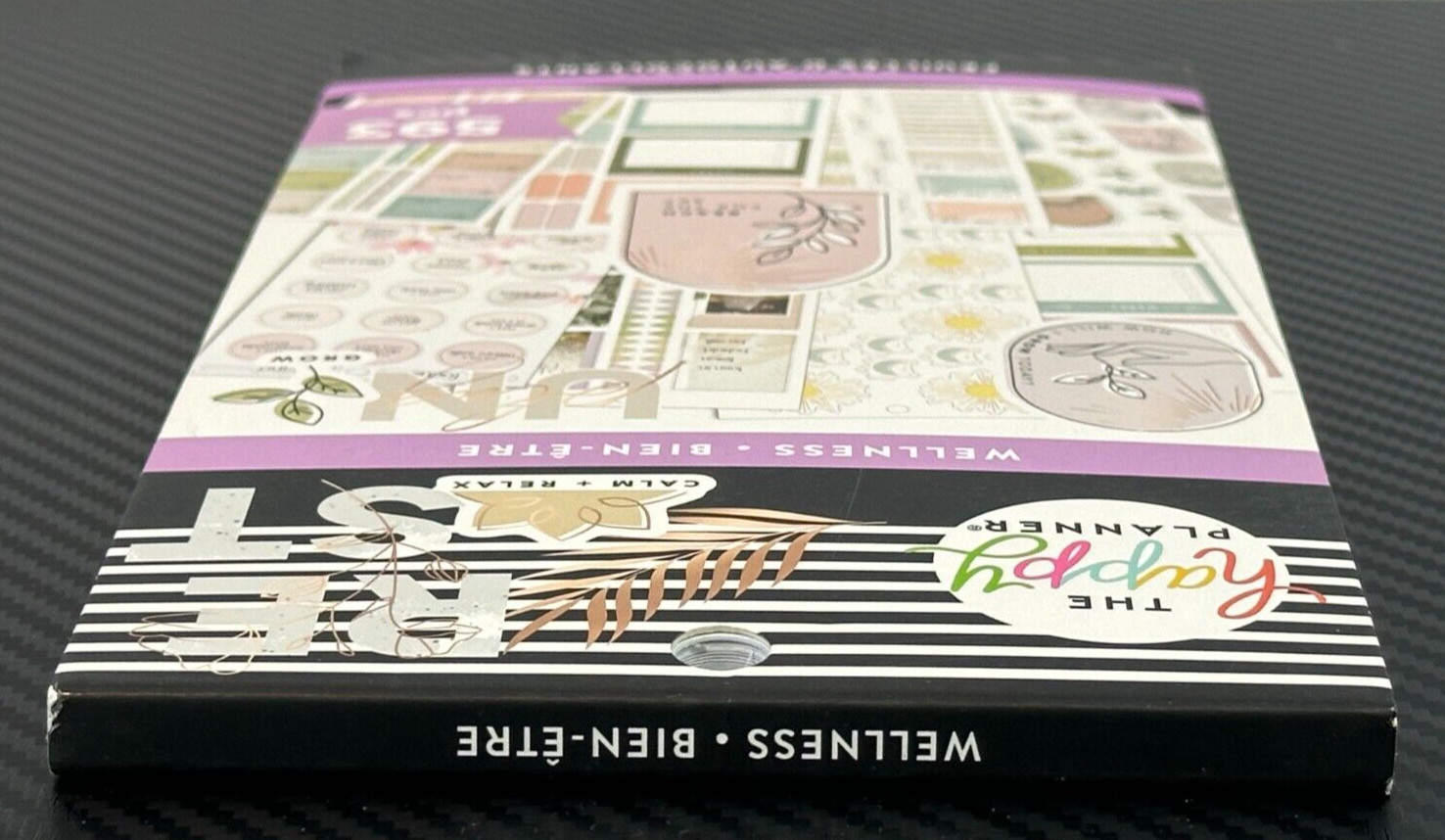 The Happy Planner Nature of Wellness 593 Pcs Sticker Sheets