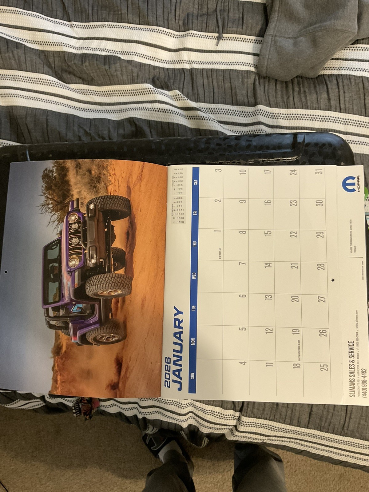2026 MOPAR OFF ROAD Calendar