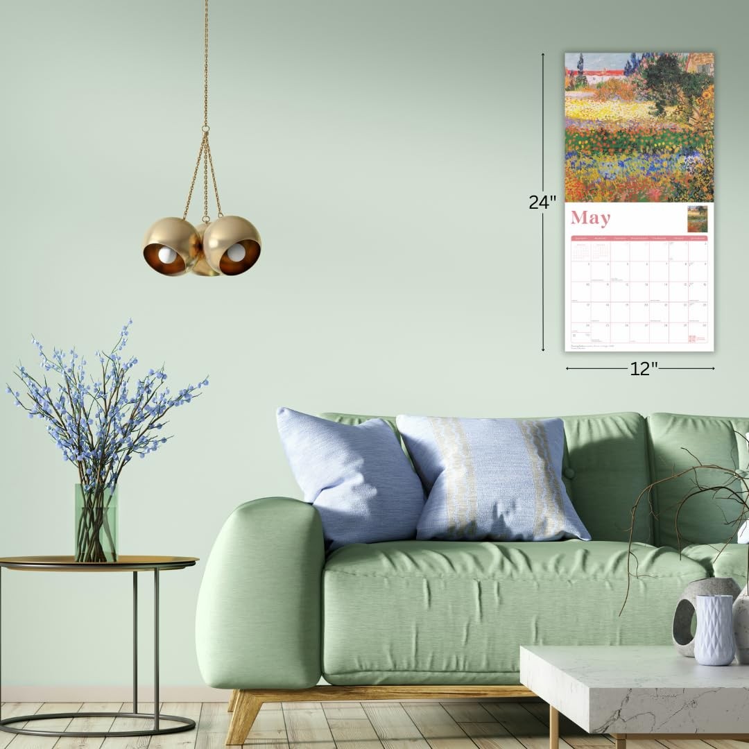 Henri Rousseau 2026 Calendar | 2026 Wall 12″W x 12″H,
