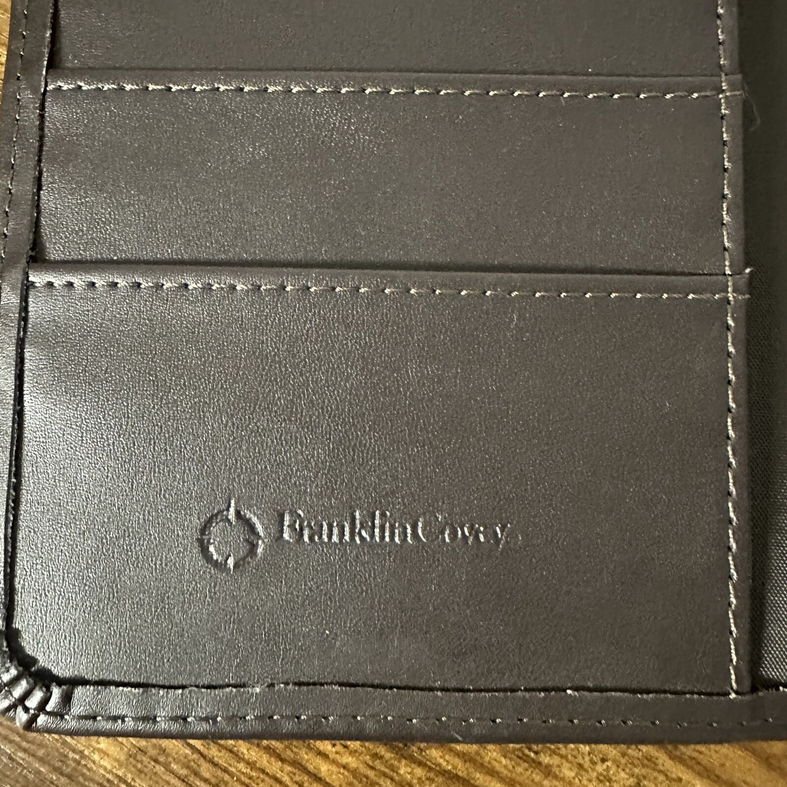 Brown Franklin Planner Classic Size Open Vinyl