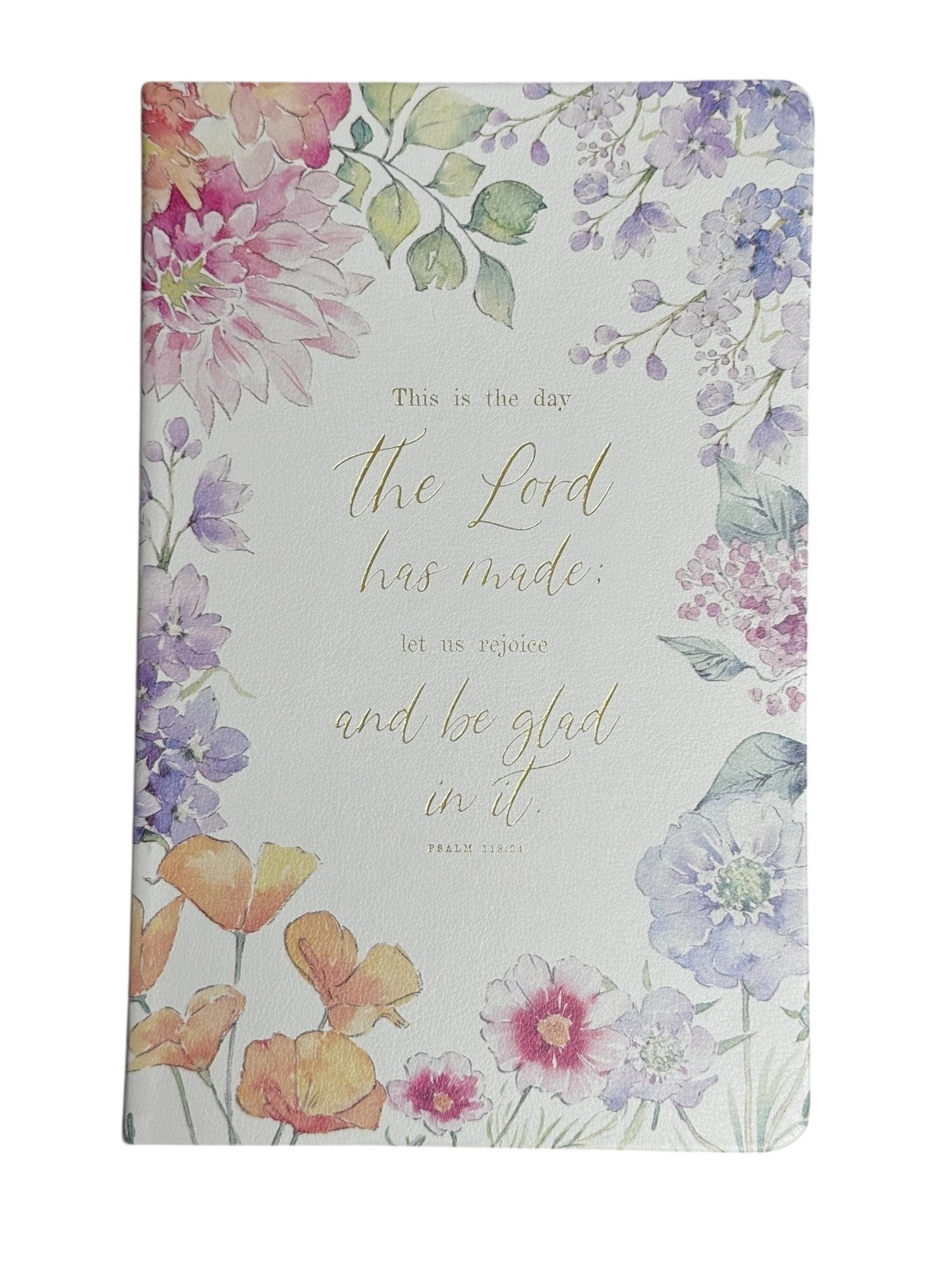 Eccolo Bible Notebook “This is the Day the Lord has Made…Psalm 118:24″