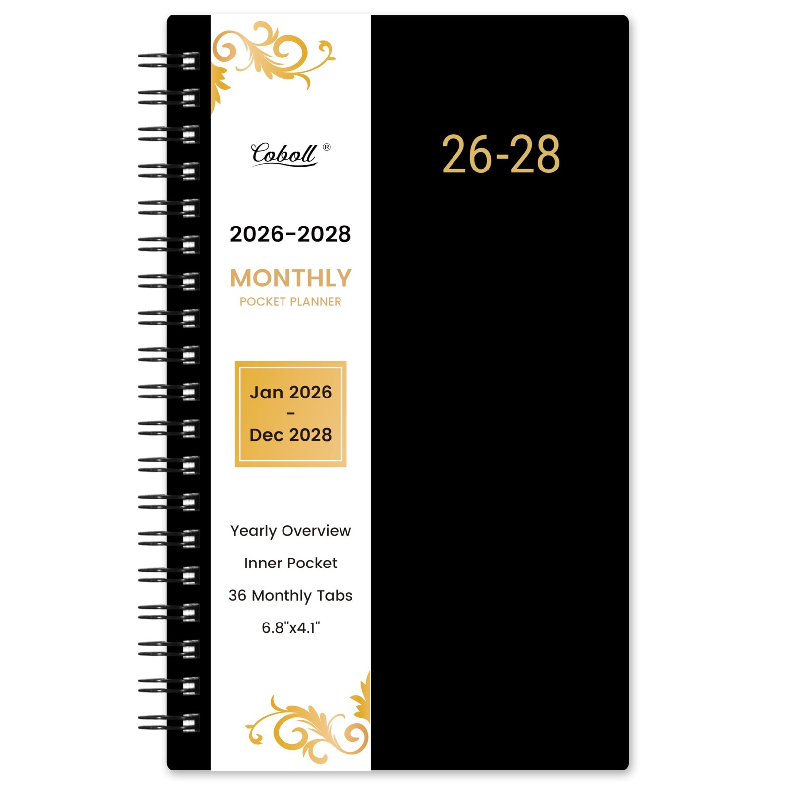 2026-2028 Pocket Calendar/Planner – 3 Year Monthly Pocket Planner 2026-2028 f…