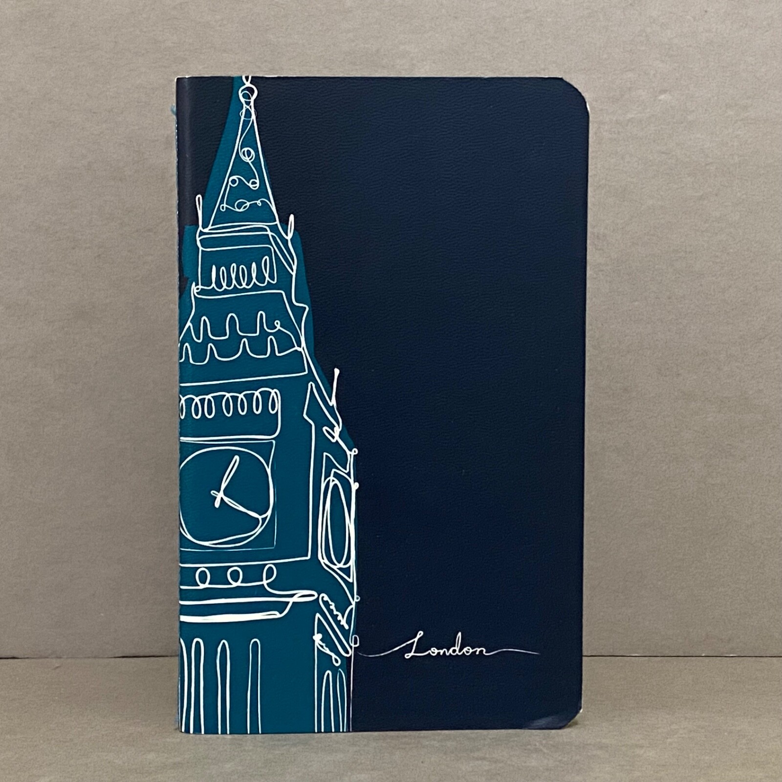 Compendium Inc. LONDON Big Ben 5.25 x 3.25″ Notebook or Journal ~ Tube Map Decor
