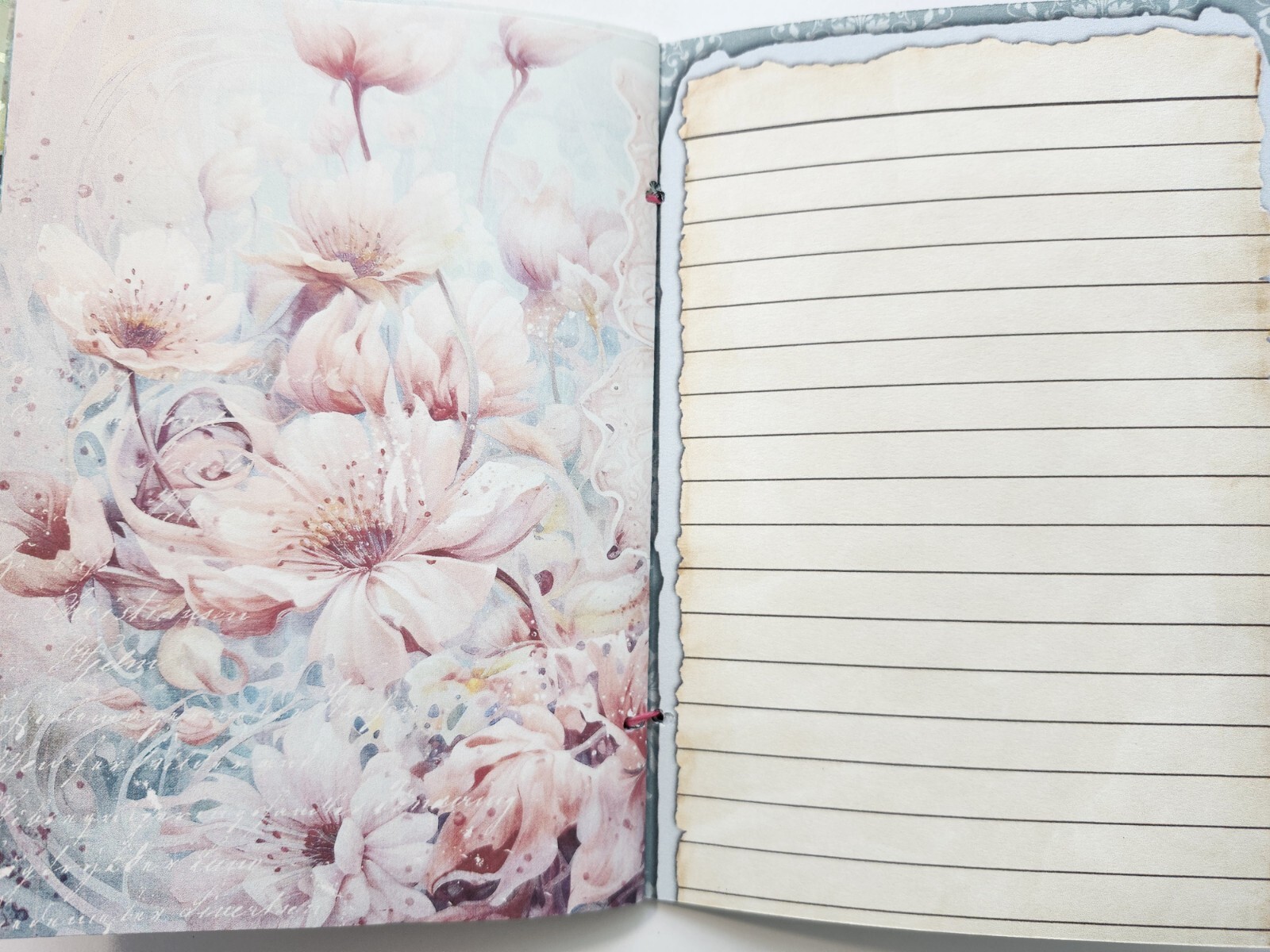Junk Journal Booklet “BEAUTIFUL BUTTERFLIES” HANDMADE Cards, Pockets, Ephemera