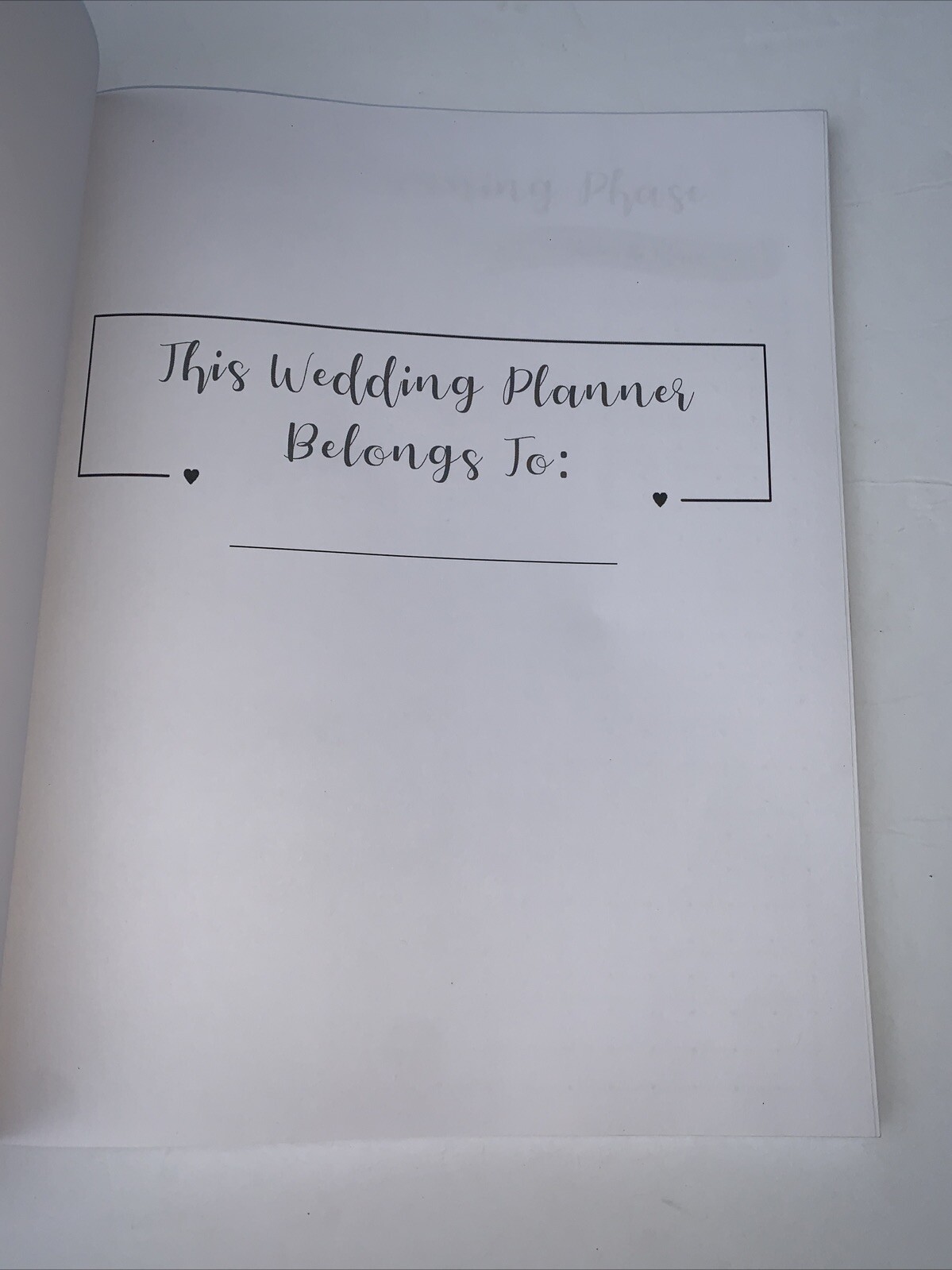 She Said Yes Wedding Planner Bride Step by Step Memory
