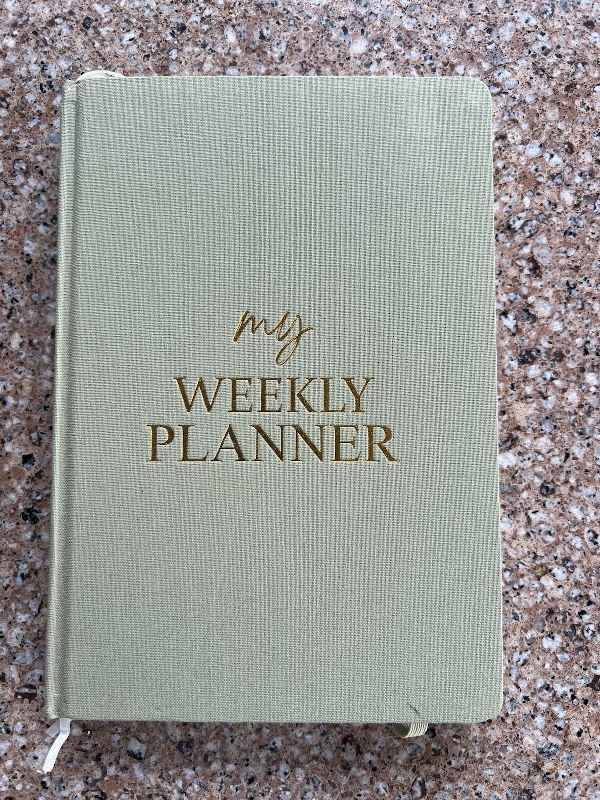 Advanced Weekly Planner – Undated Weekly & Monthly A5 (5.8” x 8.3”) Green