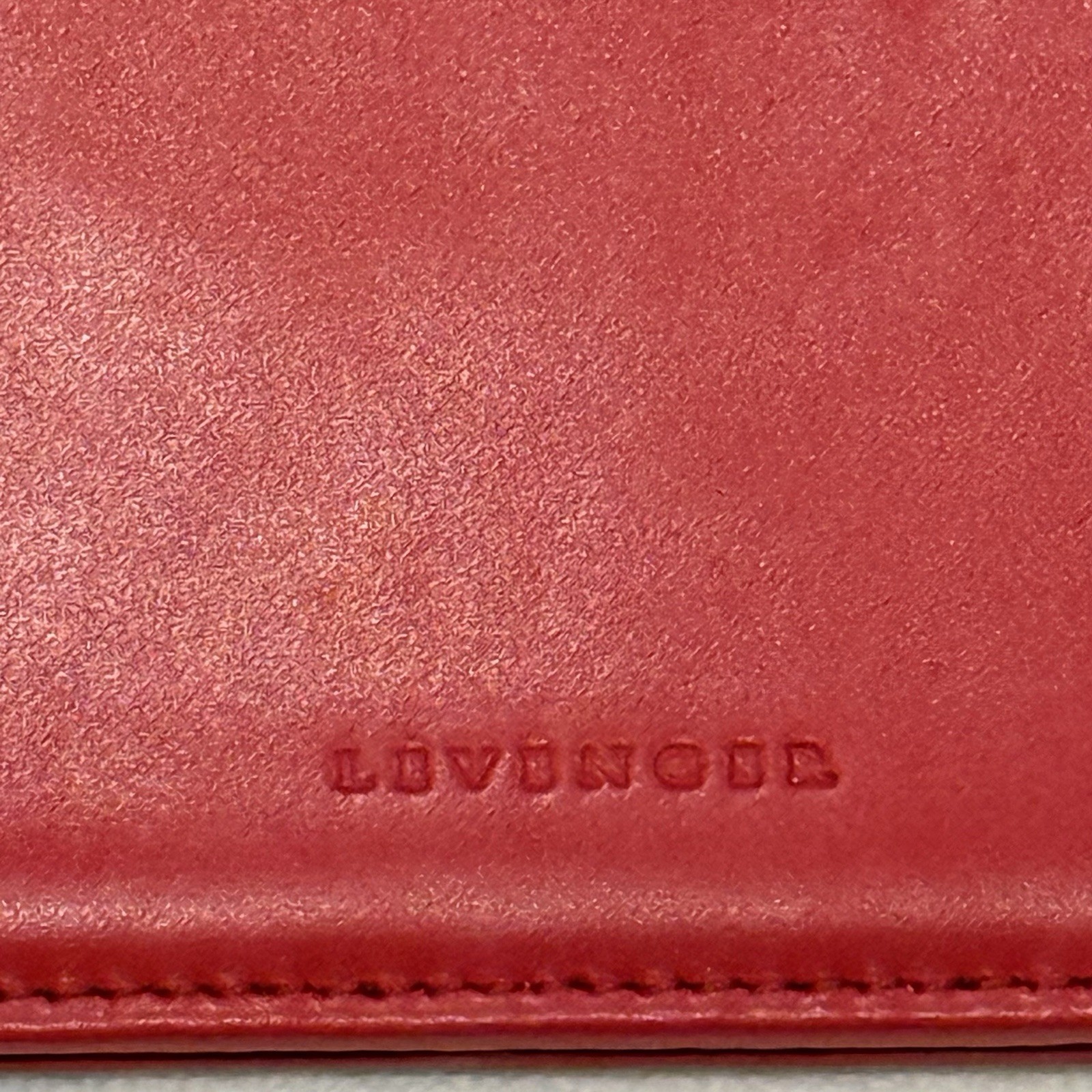 Levenger Executive Padfolio Tyler Folio Red Smooth Leather 10x12x1”