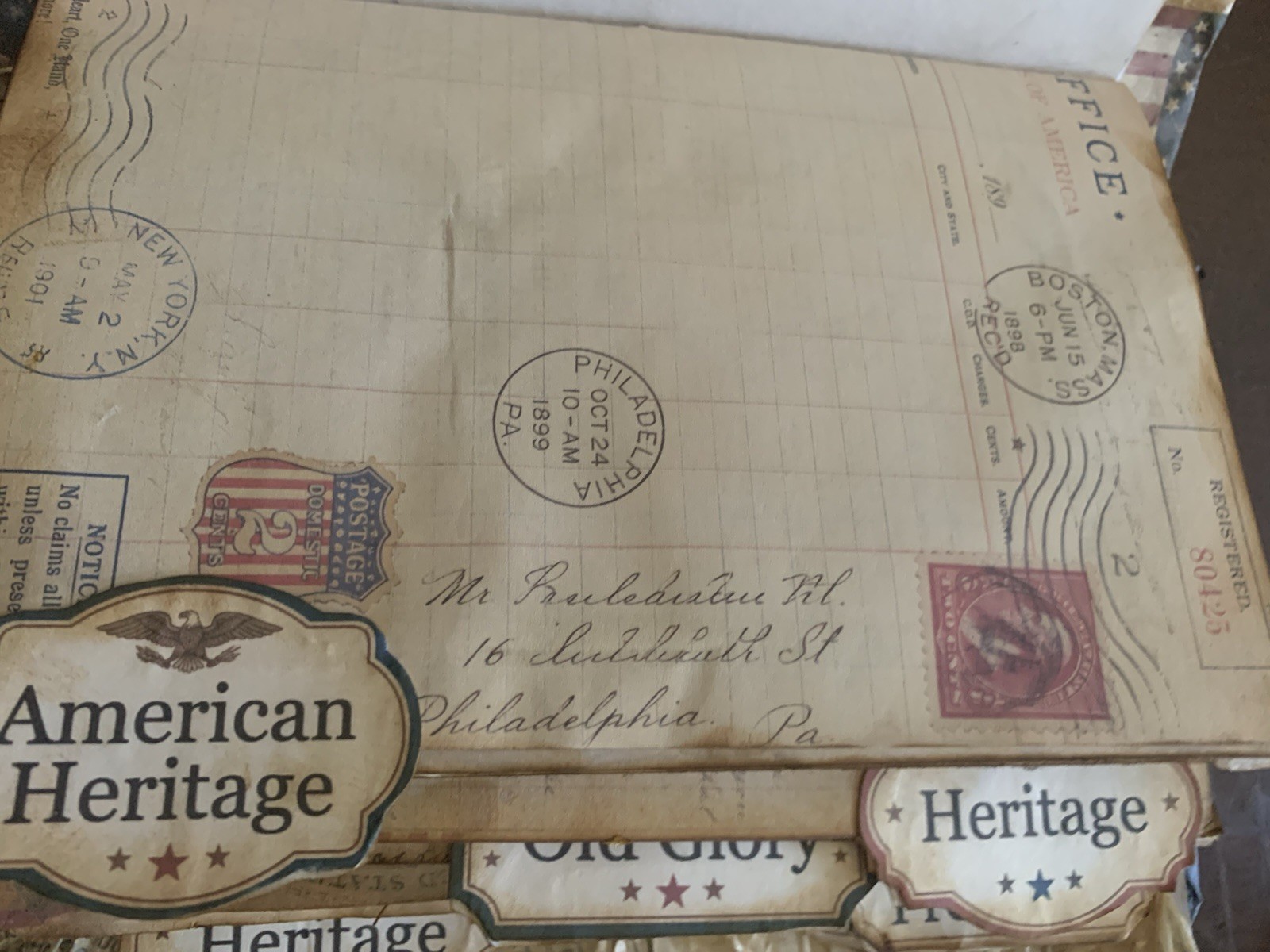 Junk Journal Patiotic 250th For Journals Or Pictures