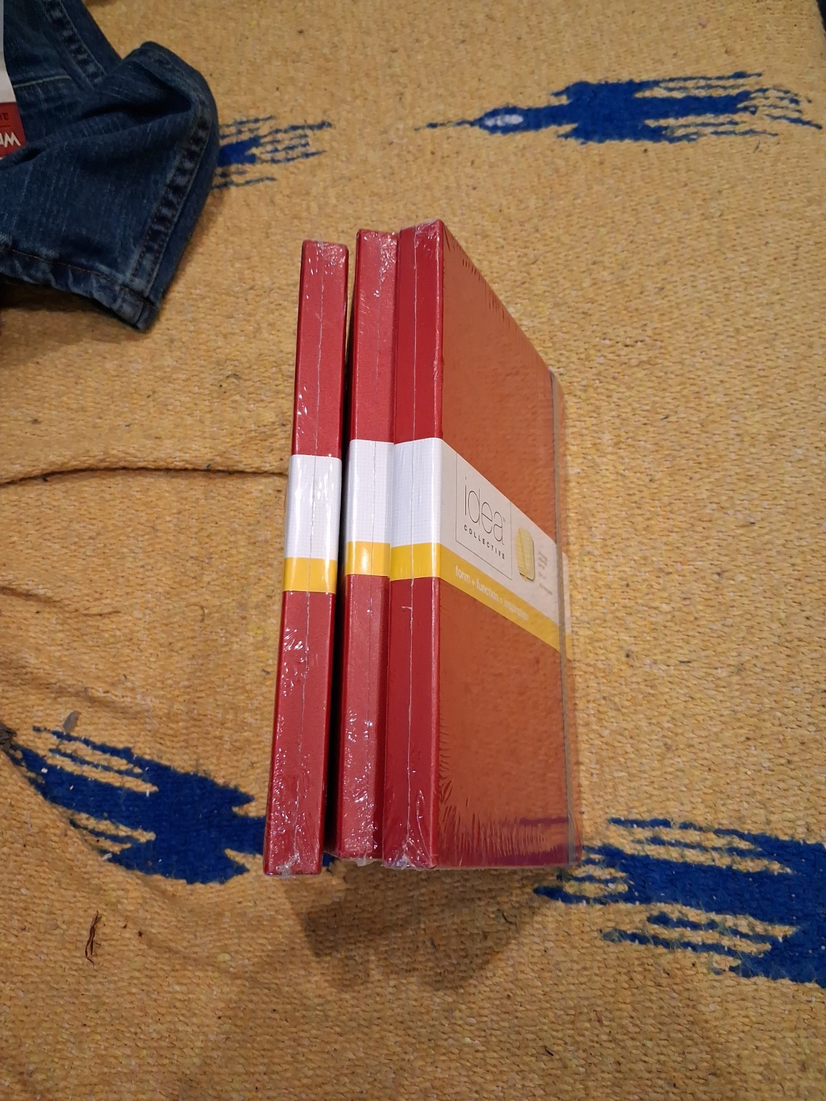 3 Lot of IDEA COLLECTIVE H.C. Journals 8.25″ X 5″ TOPS Products 240 Pg acid free
