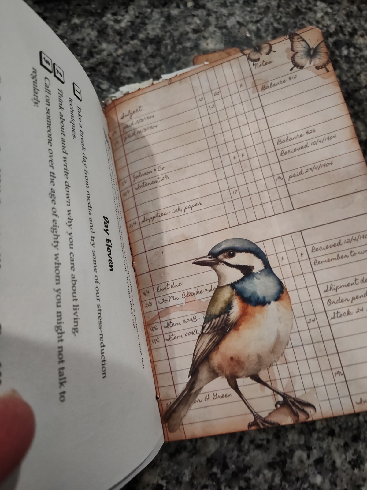 Handcrafted Vintage Journal, Planner, Diary, sketechbook