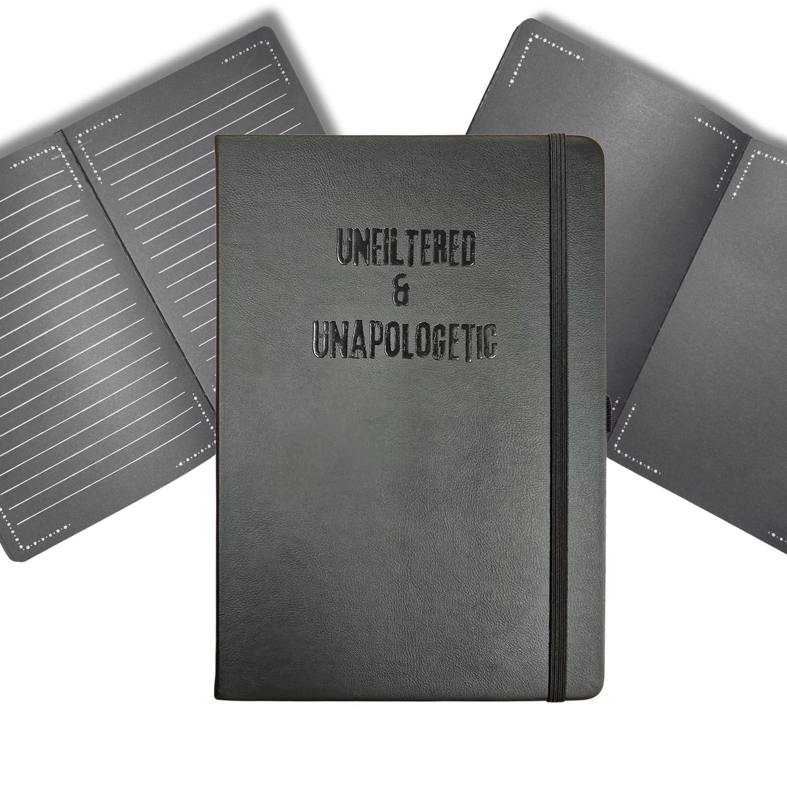 Black Paper Journal for Writing or Sketch – 200 Pages (100 Sheets) – 100 GSM …
