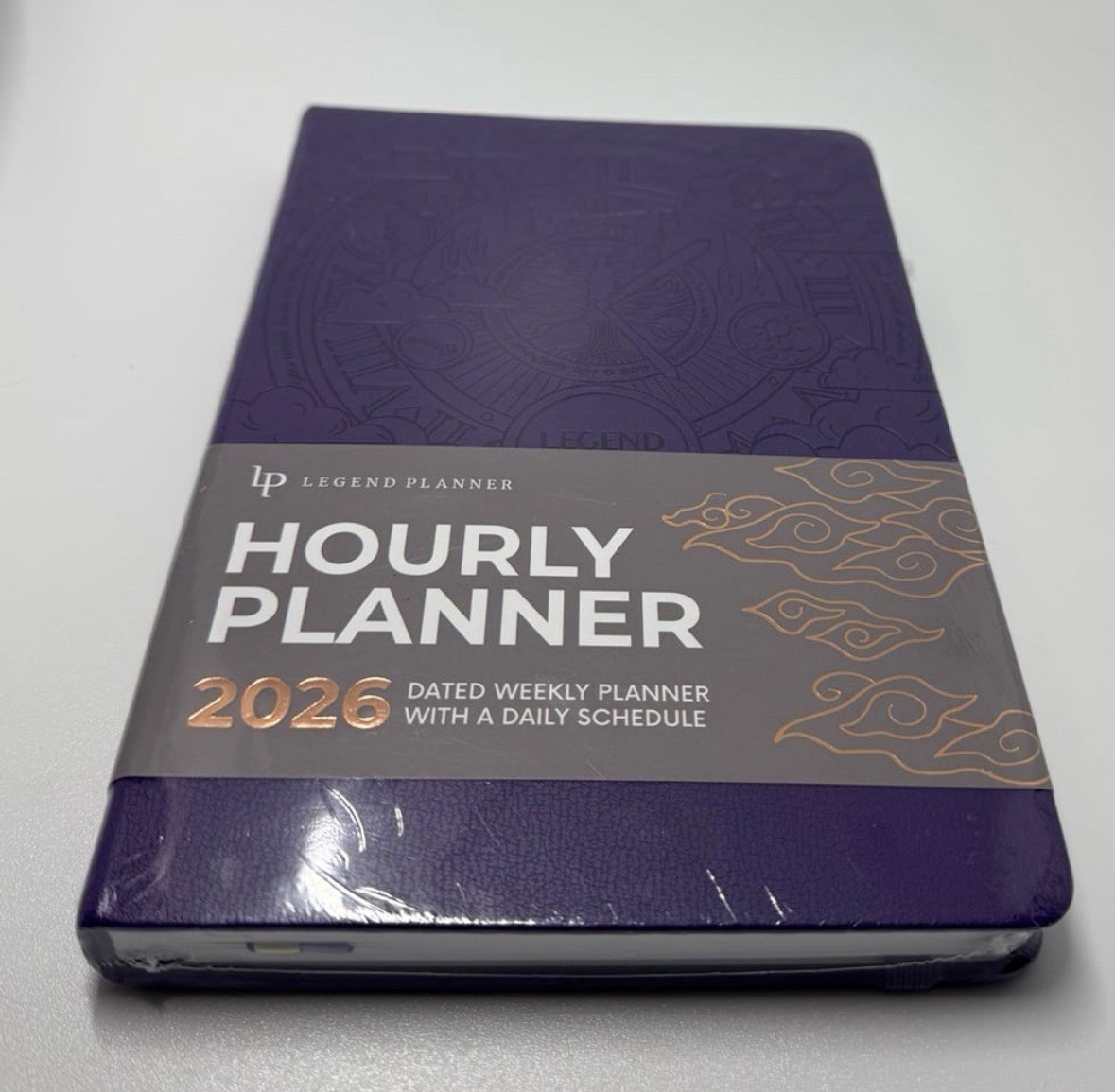 Legend Planner | Hourly Planner 2026 | A5 5.5×8.3 | Purple | SEALED