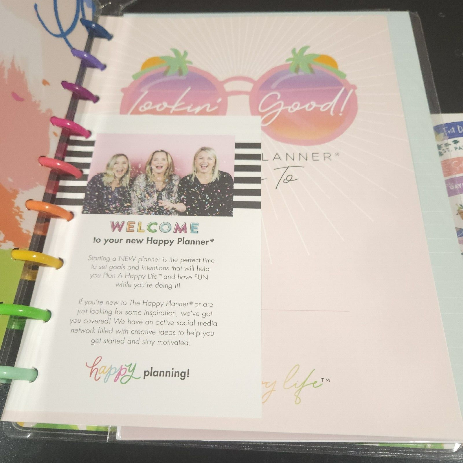 The Happy Planner LET’S DO THIS 2020 STICKERS RAINBOW HEART NEW OPEN PAC