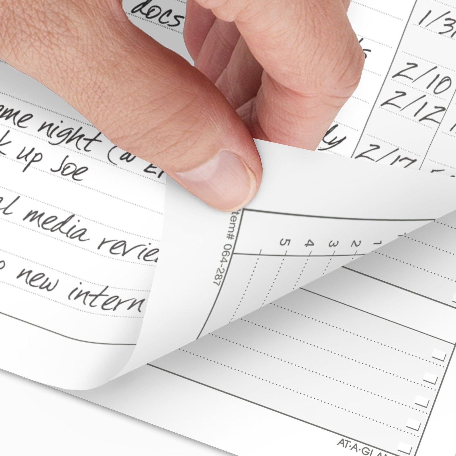 AT-A-GLANCE 2026 Planner Refill, Weekly, 3-1/4″ x 6-1/2″, Portable Size White