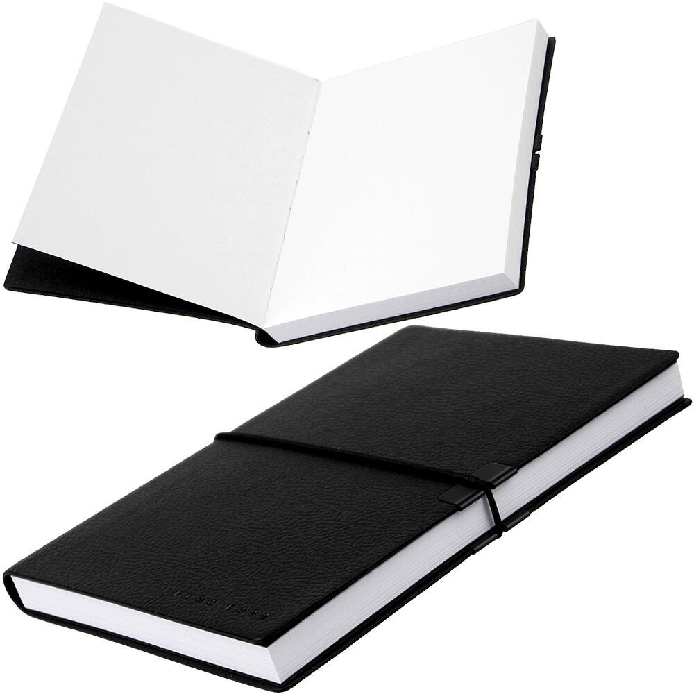 Hugo Boss A6 Notebook Memo Book Office School Notes Diary 160 Pages White New